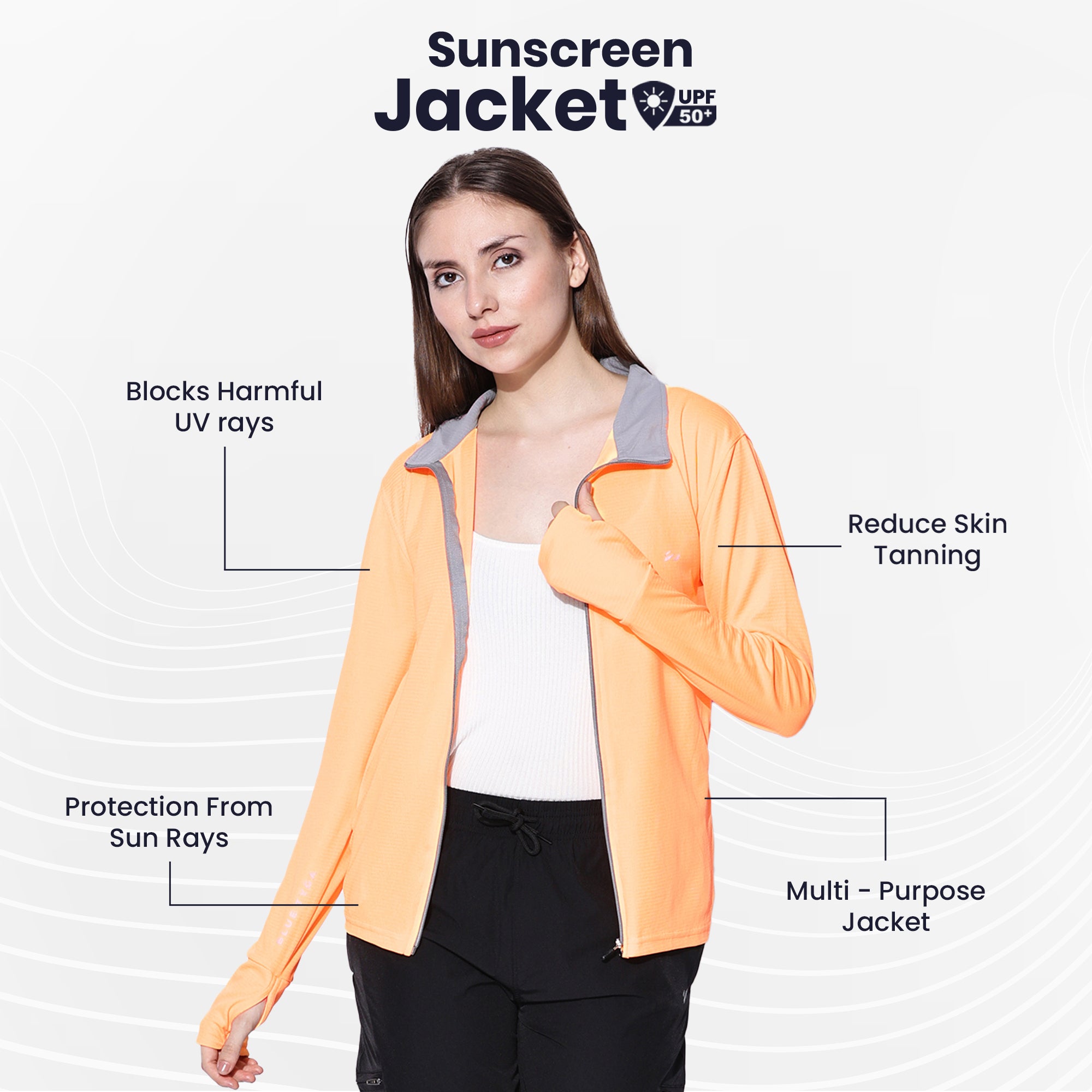 Women Sunscreen Jacket - the Ultimate Sun Protection Wear