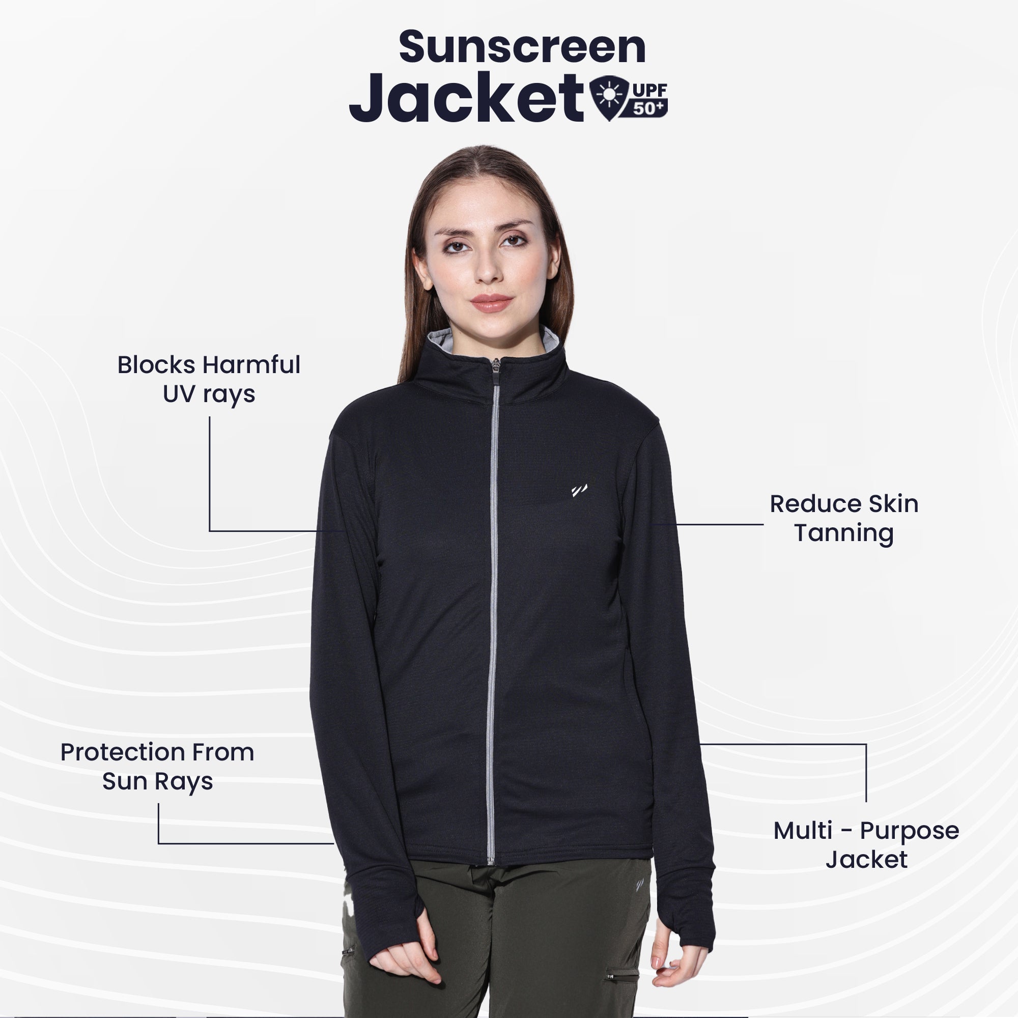 Women Sunscreen Jacket - the Ultimate Sun Protection Wear