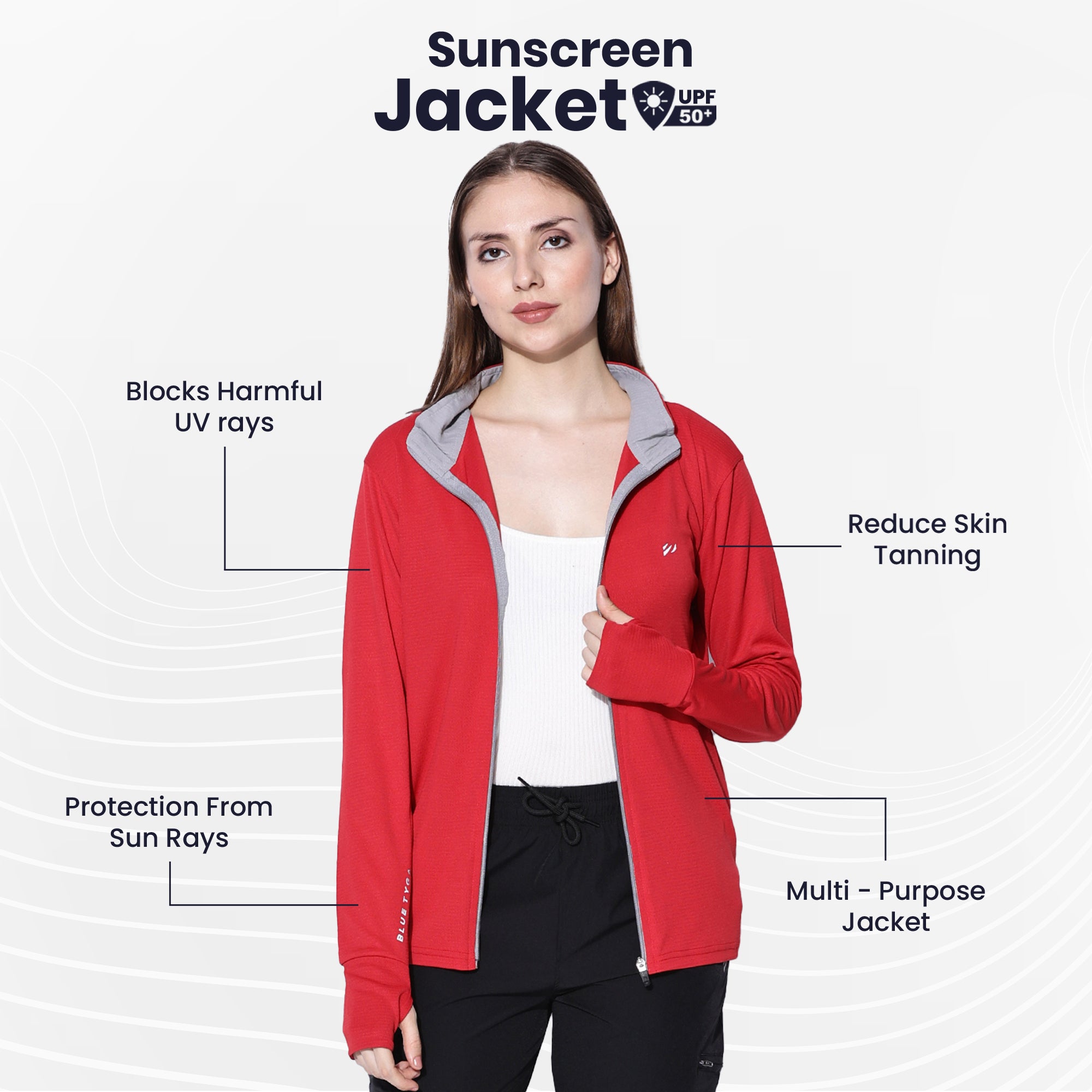 Women Sunscreen Jacket - the Ultimate Sun Protection Wear