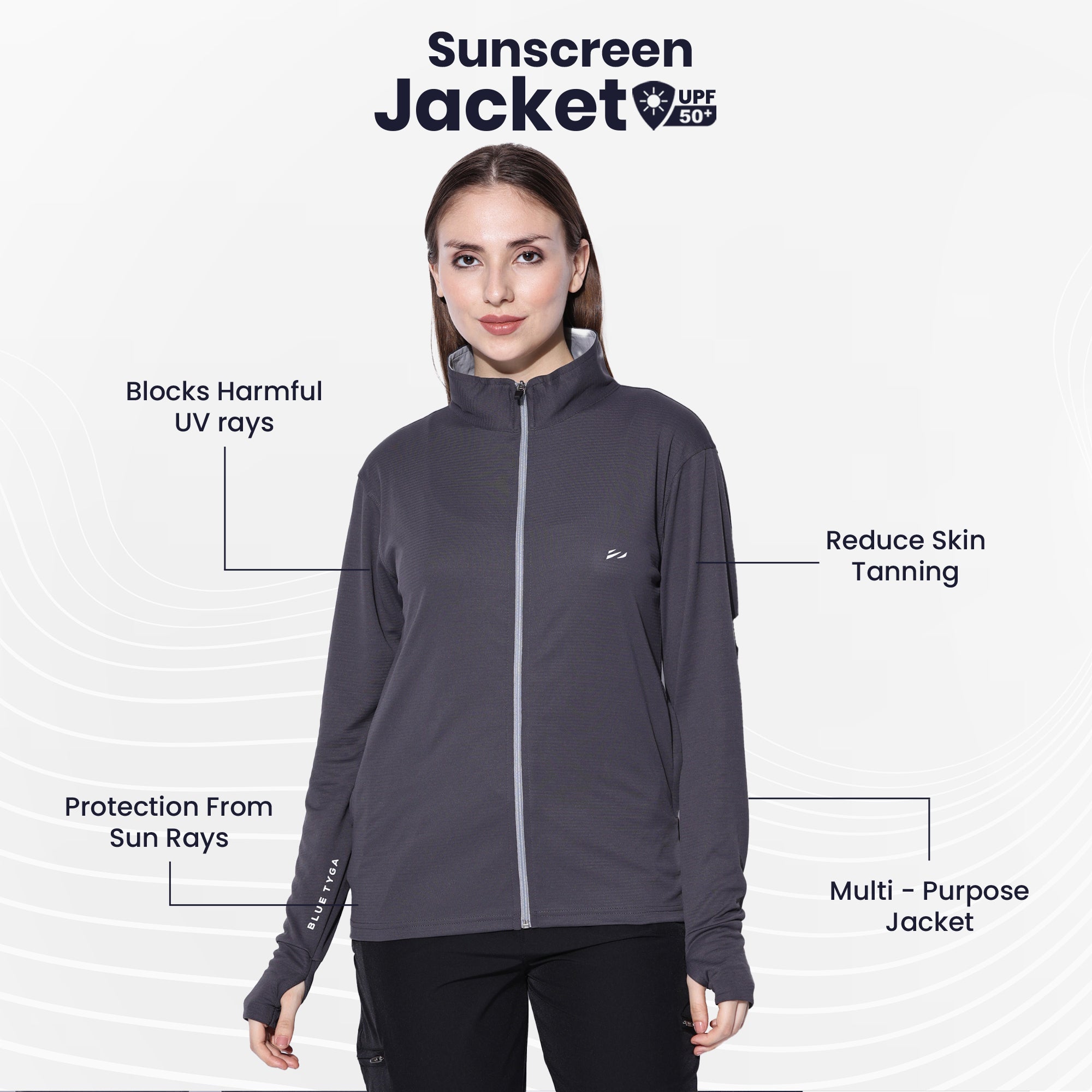 Women Sunscreen Jacket - the Ultimate Sun Protection Wear