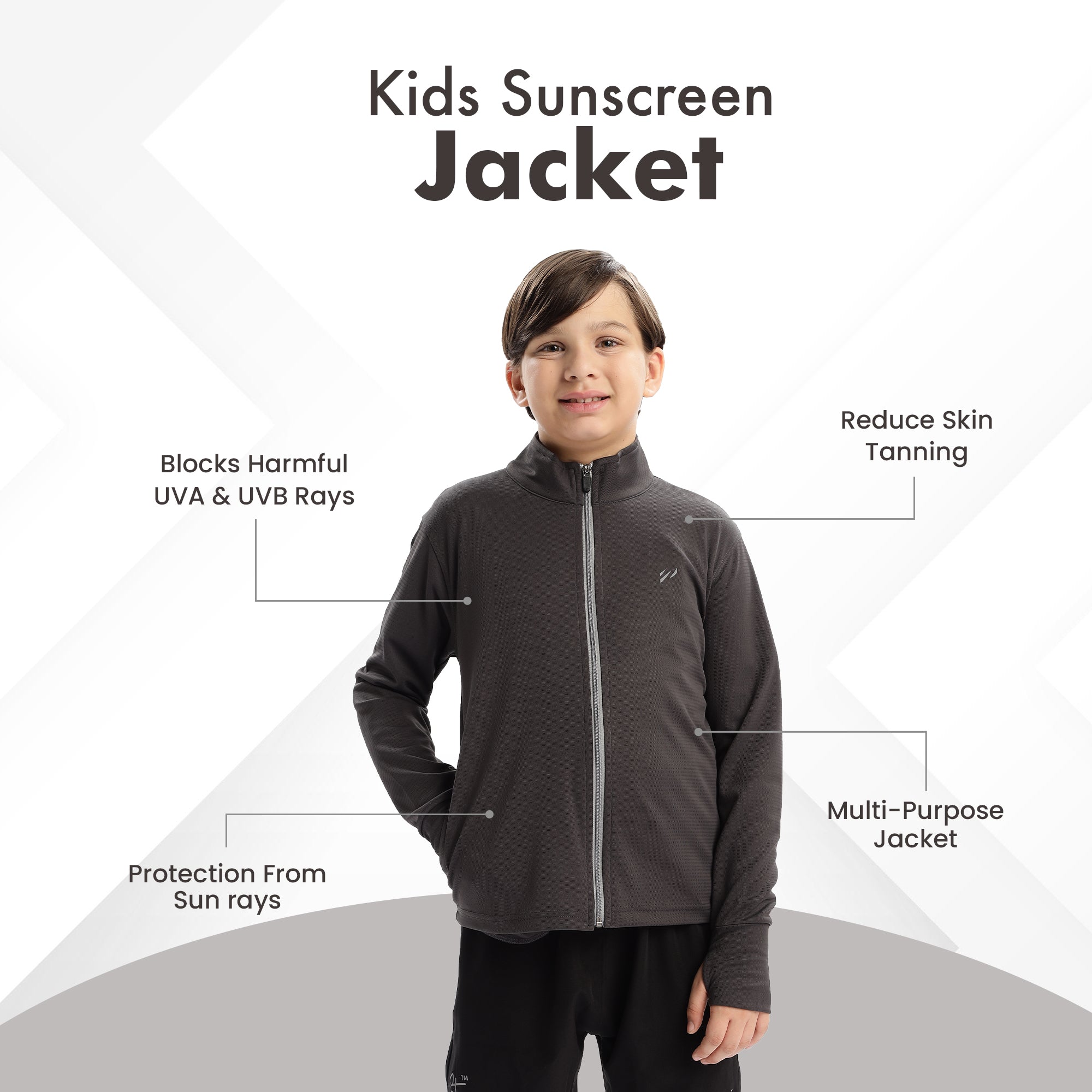 Kids Sunscreen Jacket