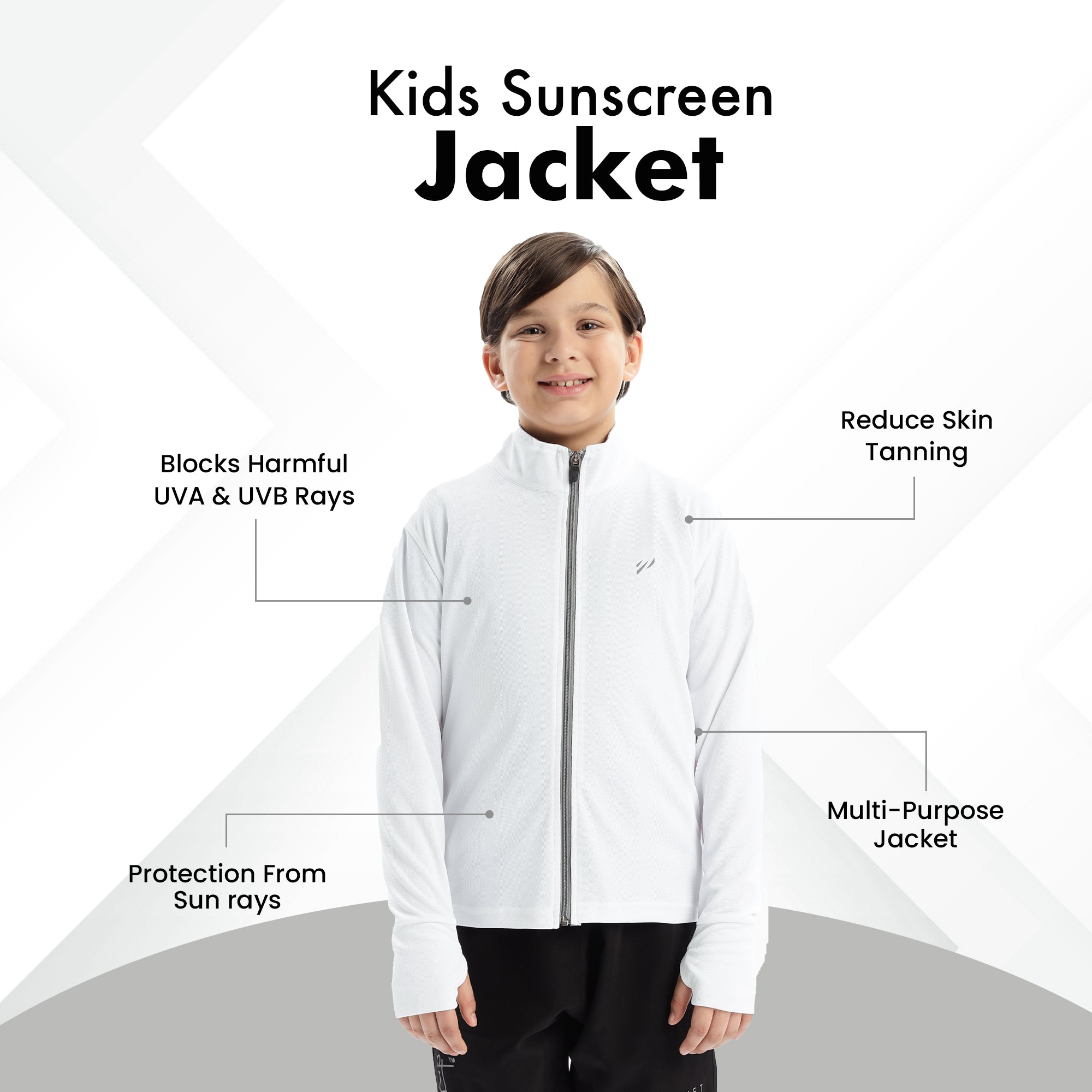 Kids Sunscreen Jacket