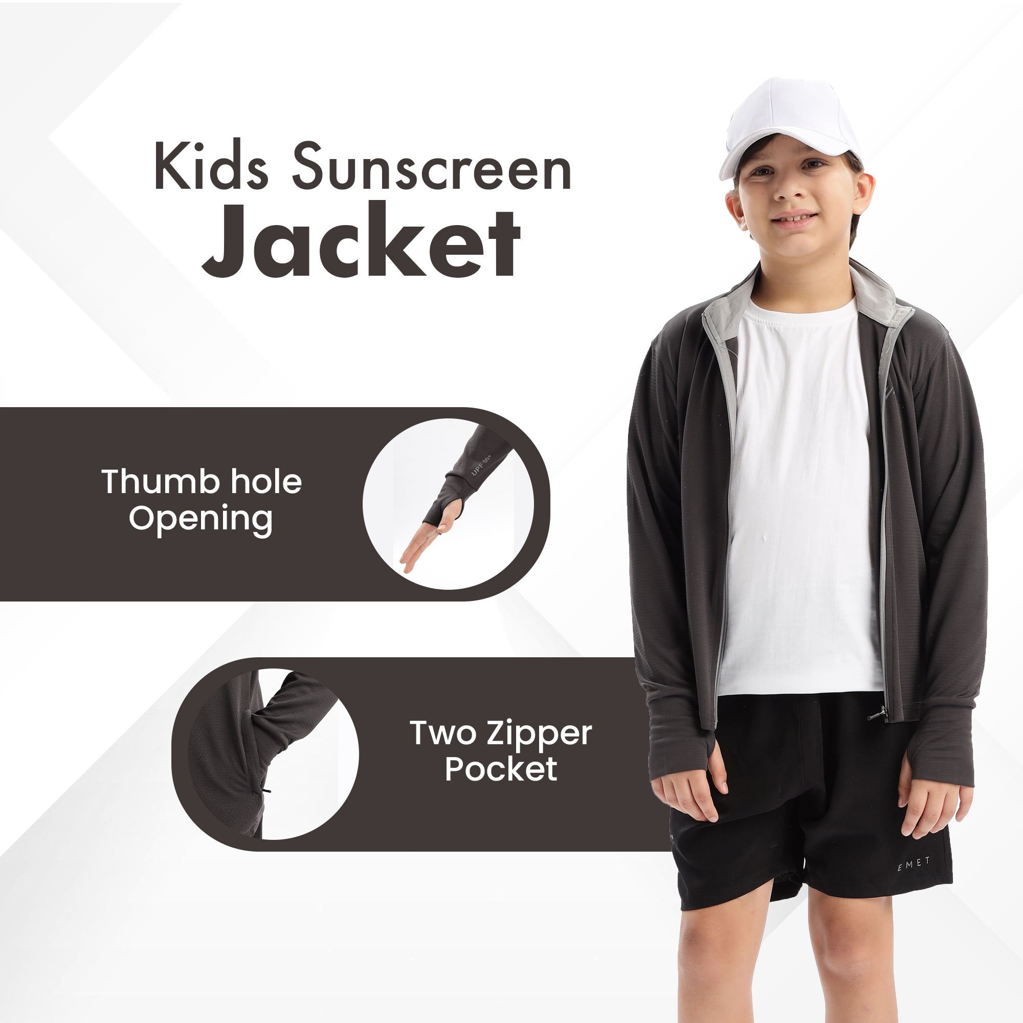 Kids Sunscreen Jacket