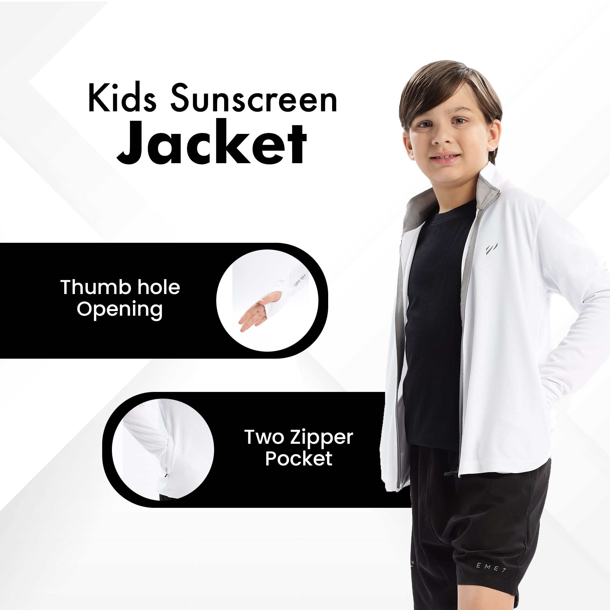 Kids Sunscreen Jacket