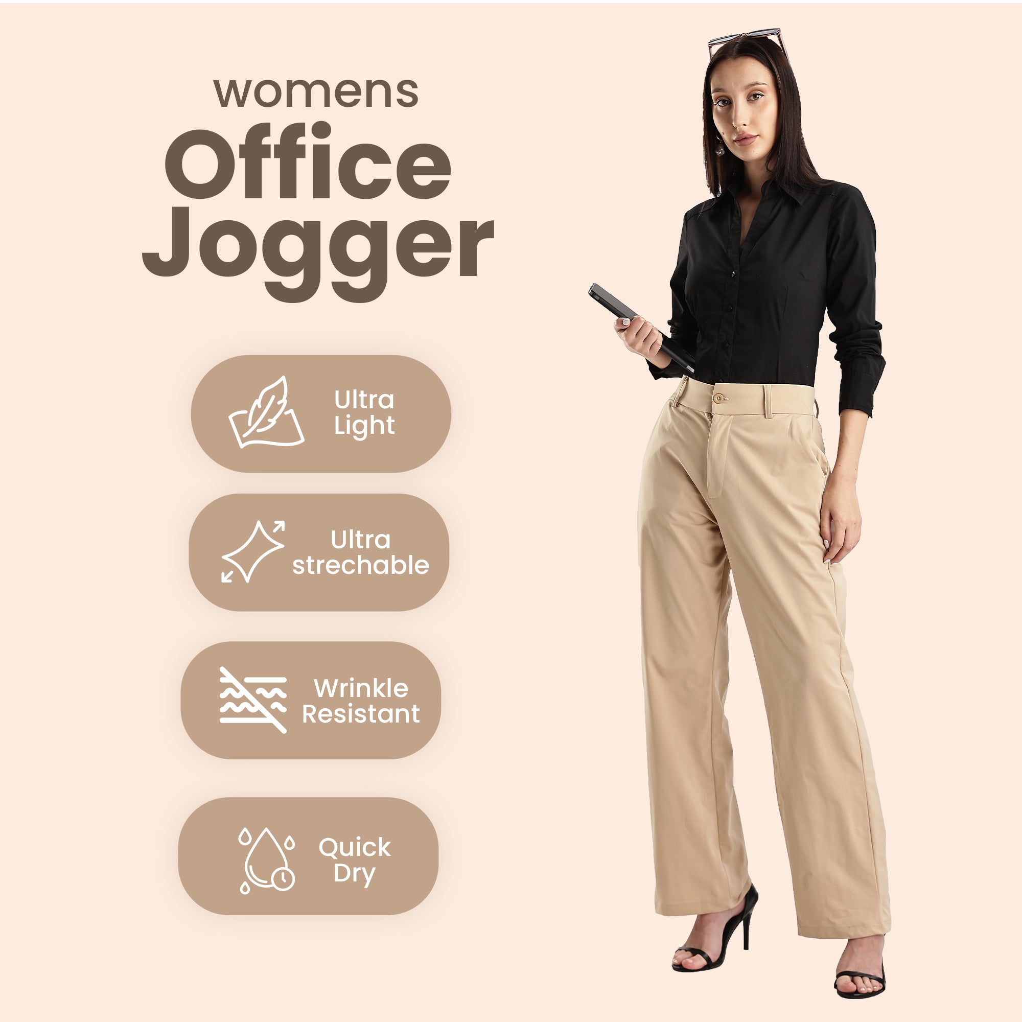 Womens Office Jogger