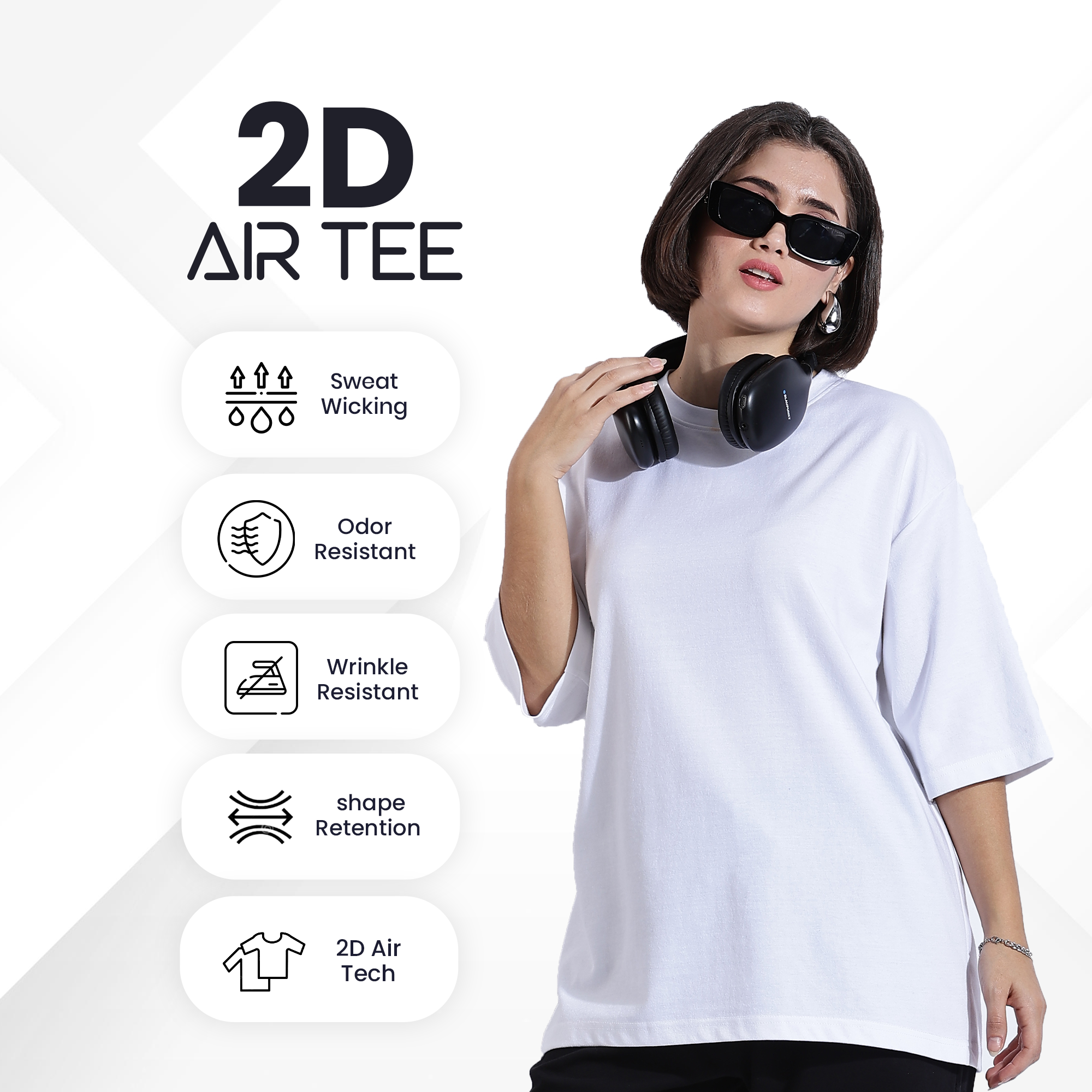 Womens 2D AIR TEE