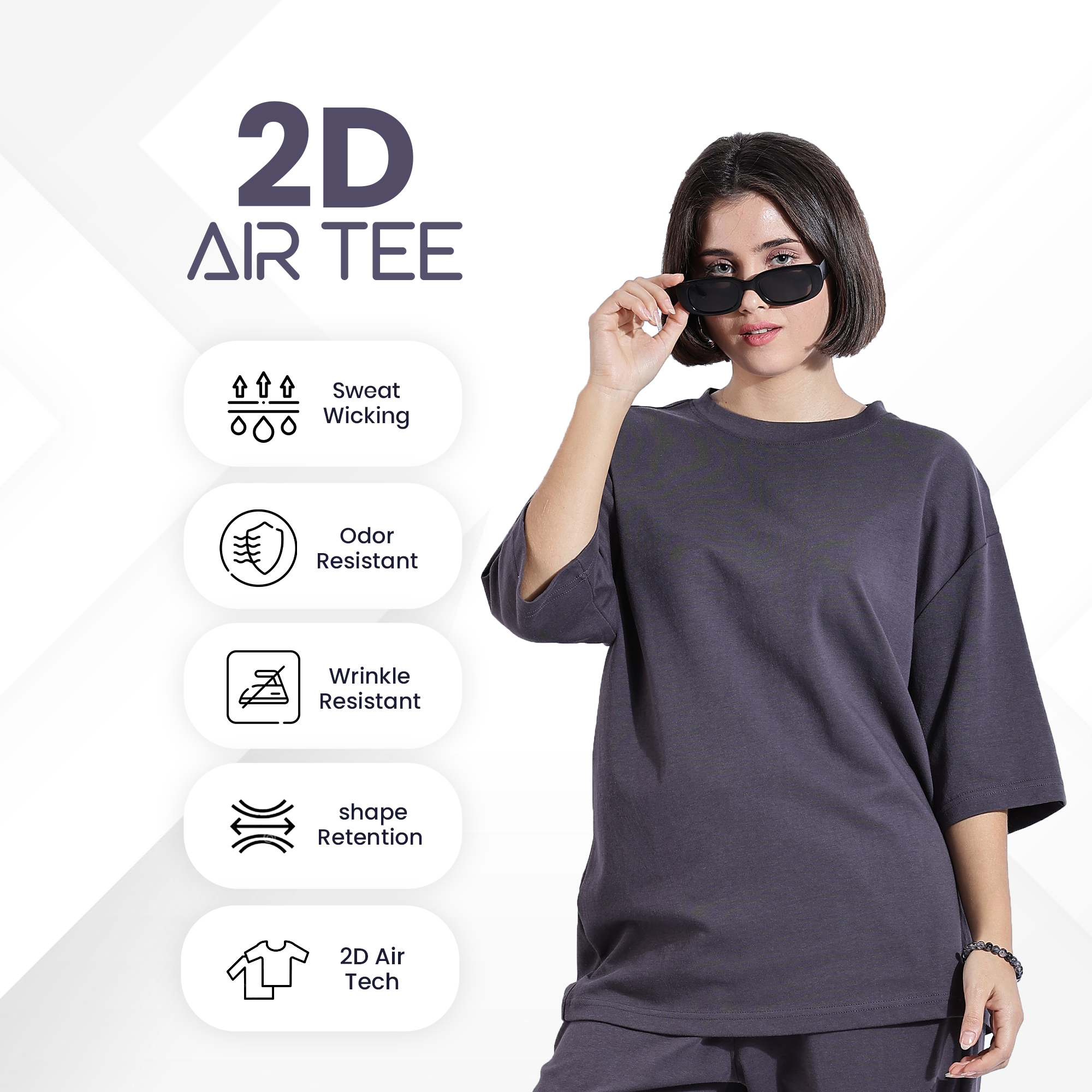 Womens 2D AIR TEE