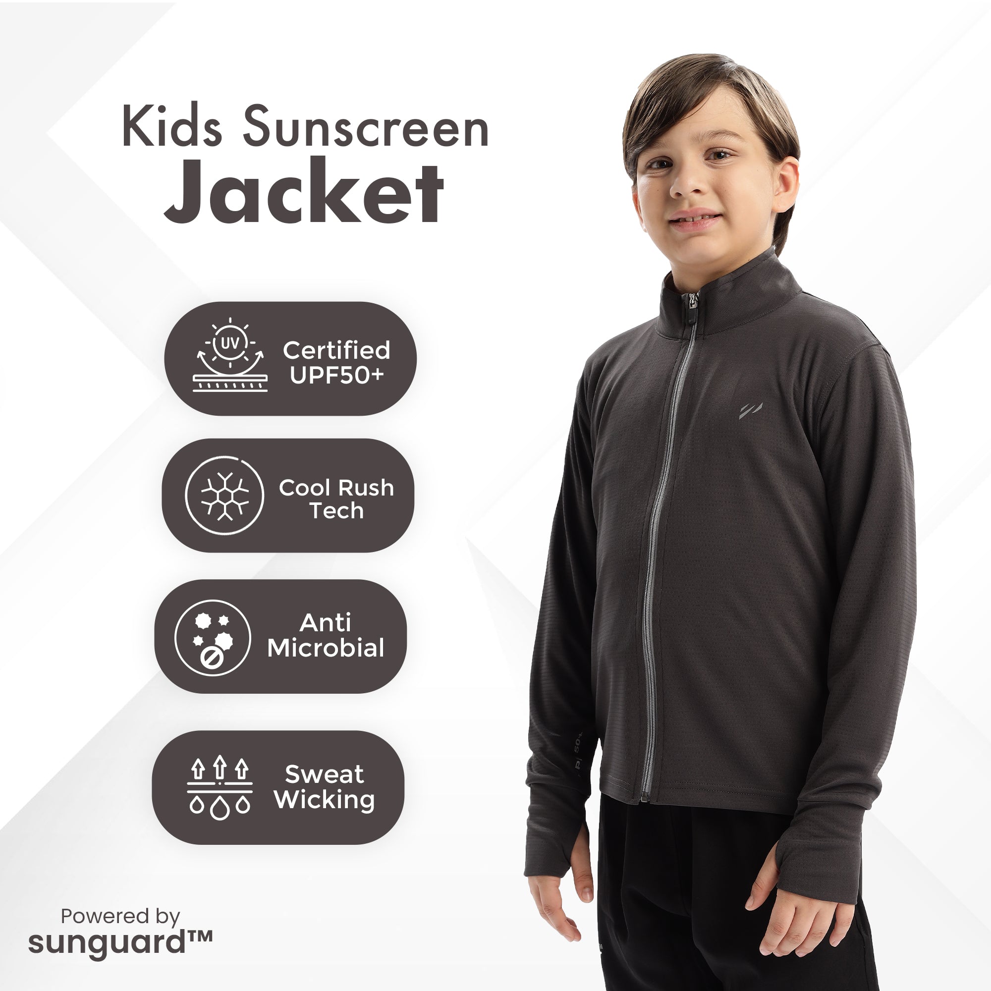 Kids Sunscreen Jacket
