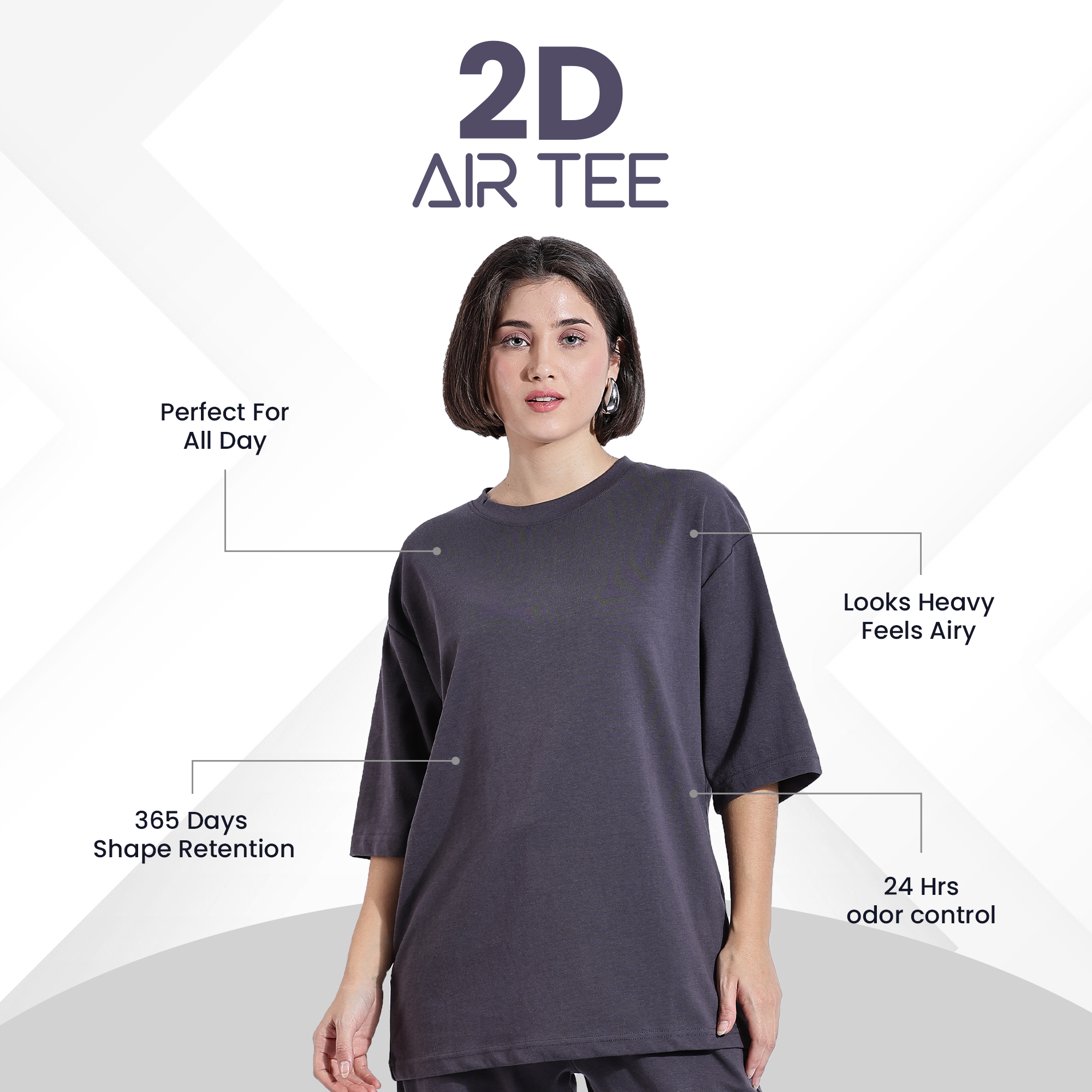 Womens 2D AIR TEE