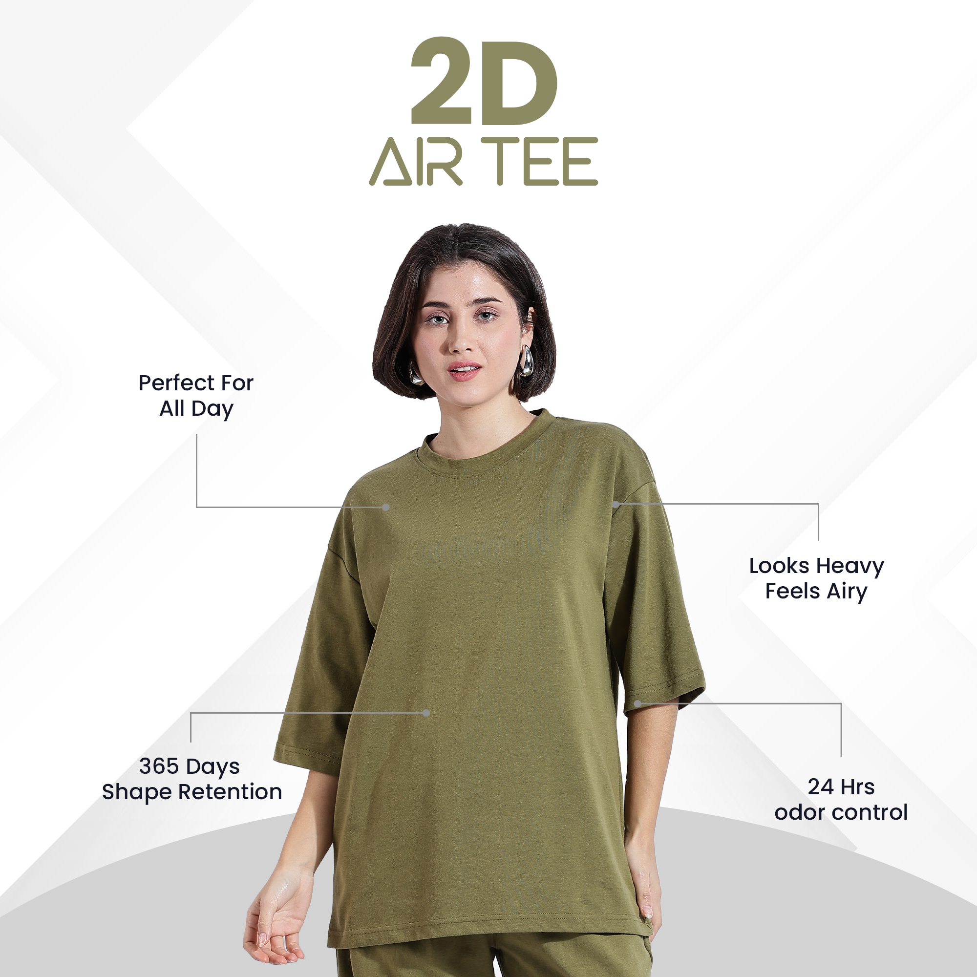 Womens 2D AIR TEE