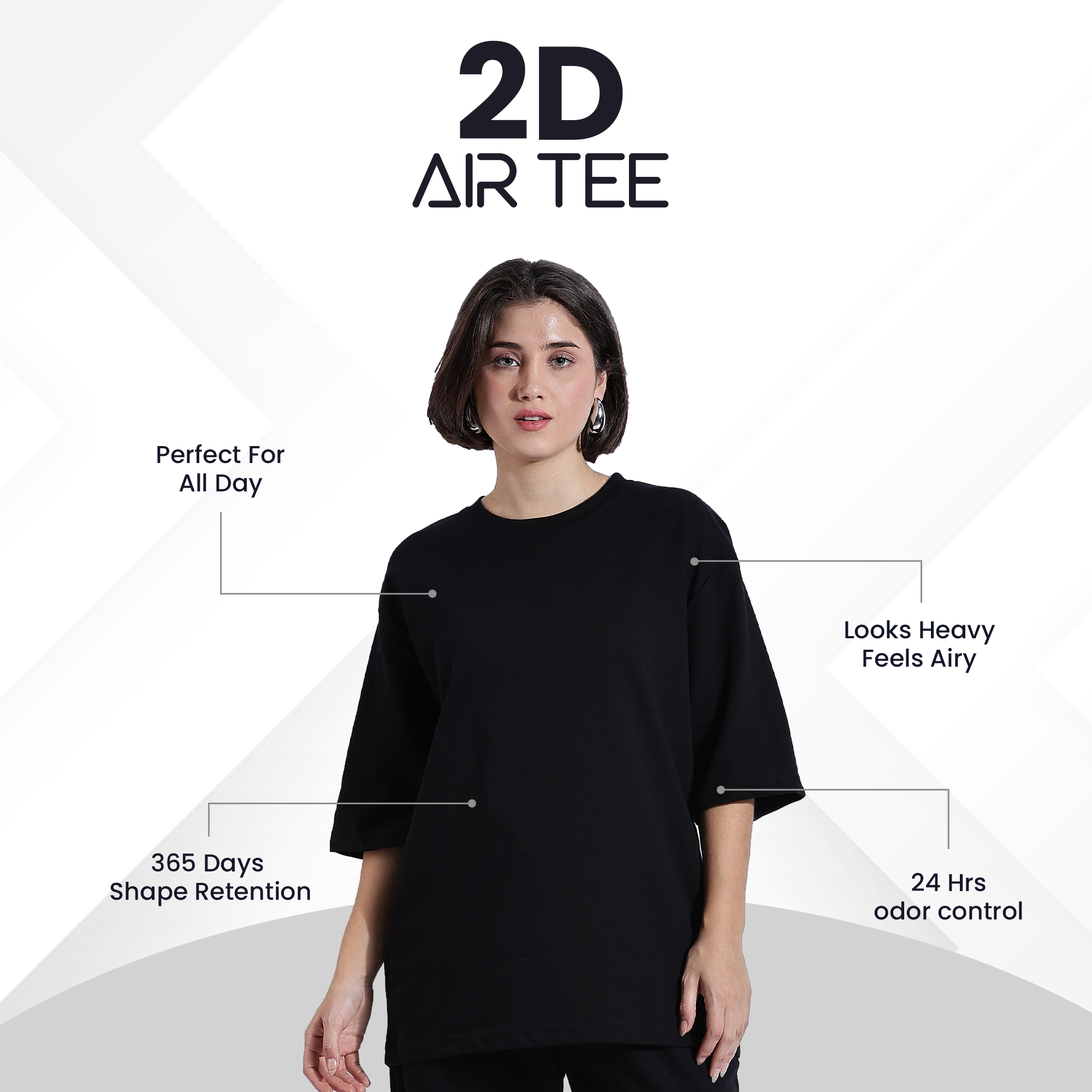 Womens 2D AIR TEE