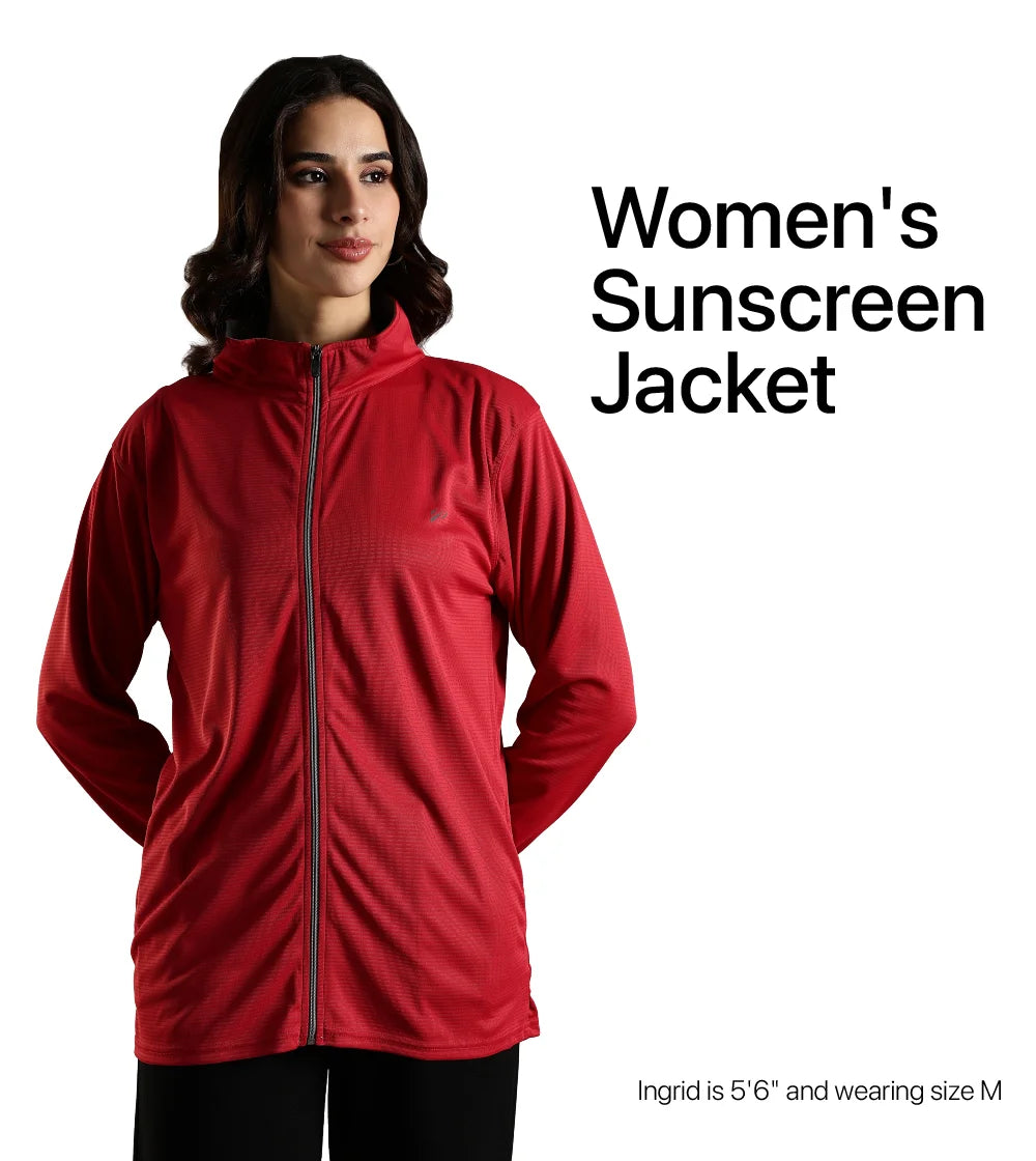 Women Sunscreen Jacket