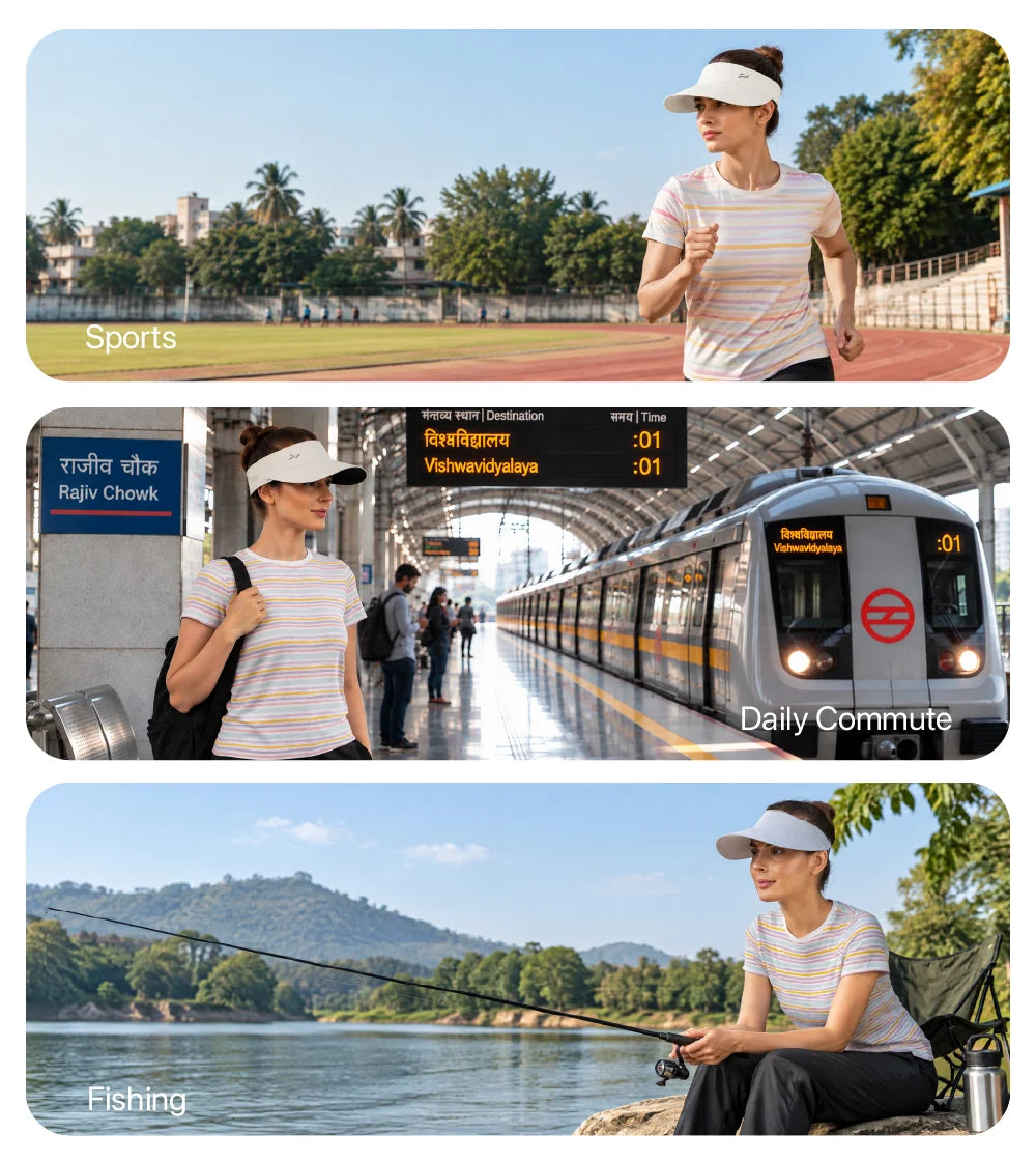 Women Sunscreen Visor Pro