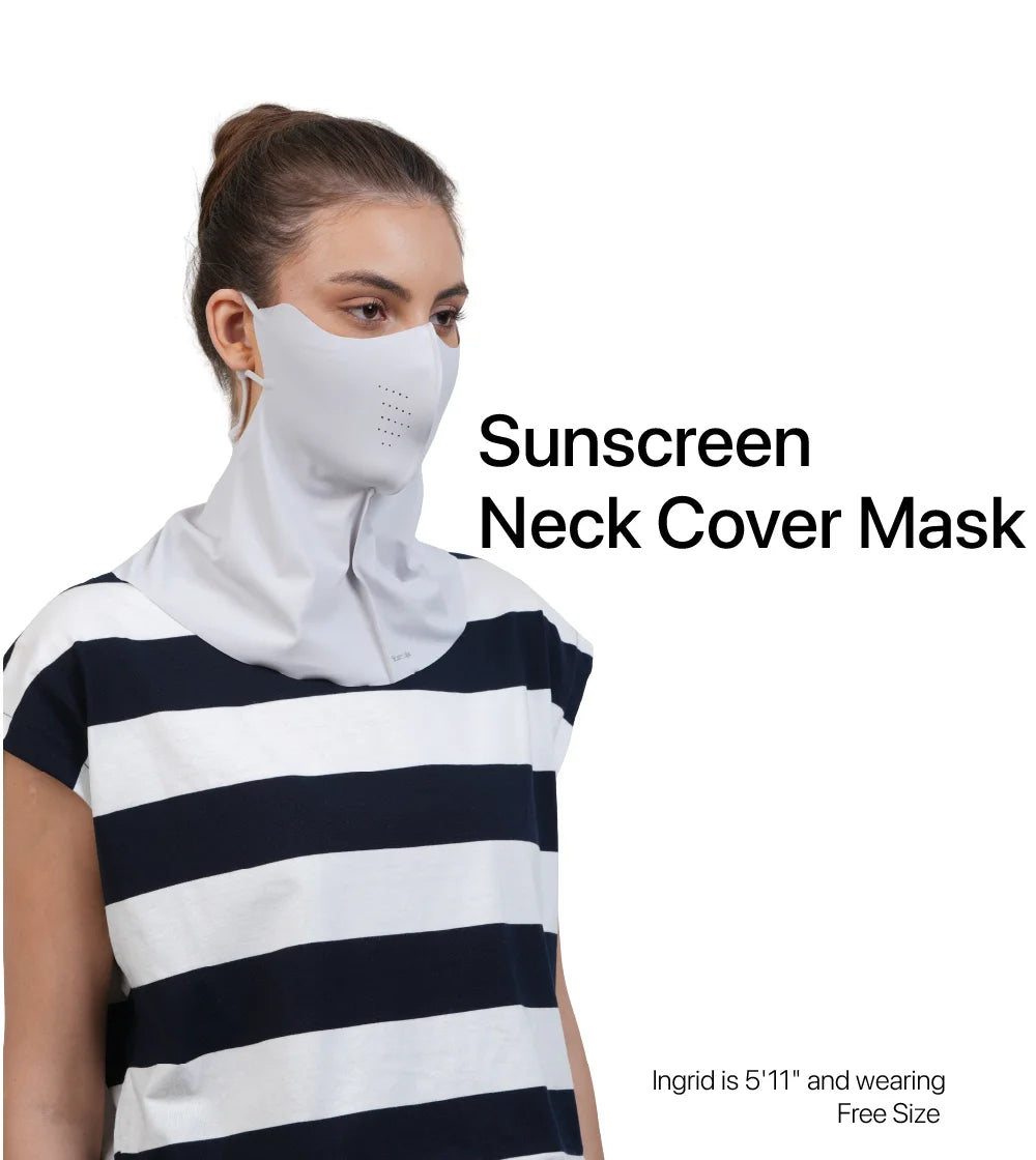 Women Sunscreen Neck Cover Mask