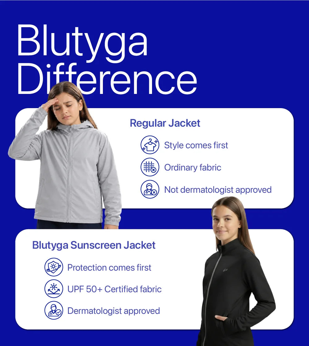 Girls Sunscreen Jacket