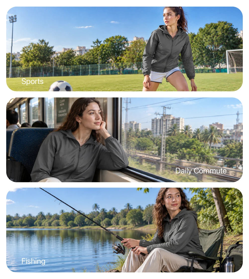 Women Sunscreen Jacket Air Pro