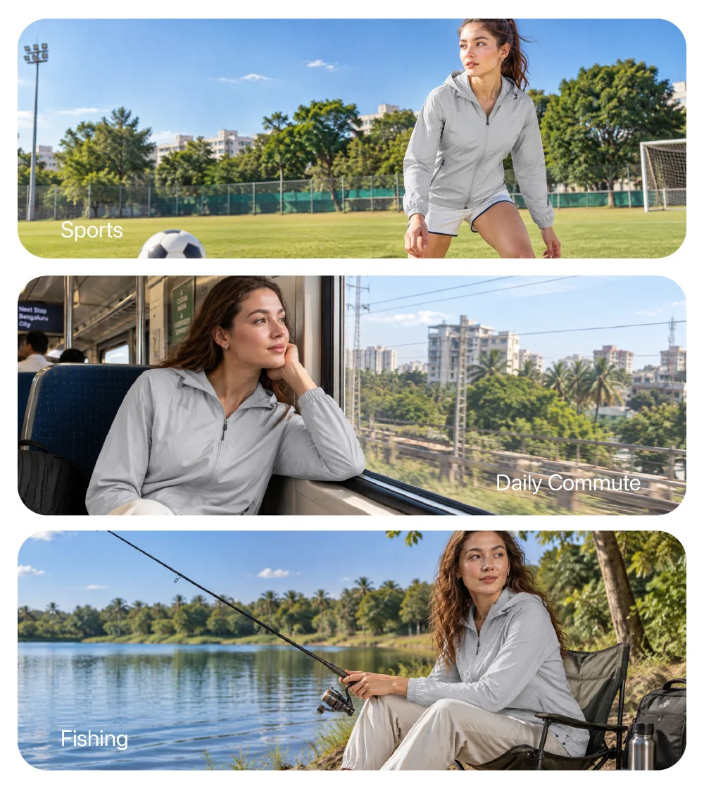 Women Sunscreen Jacket Air Pro
