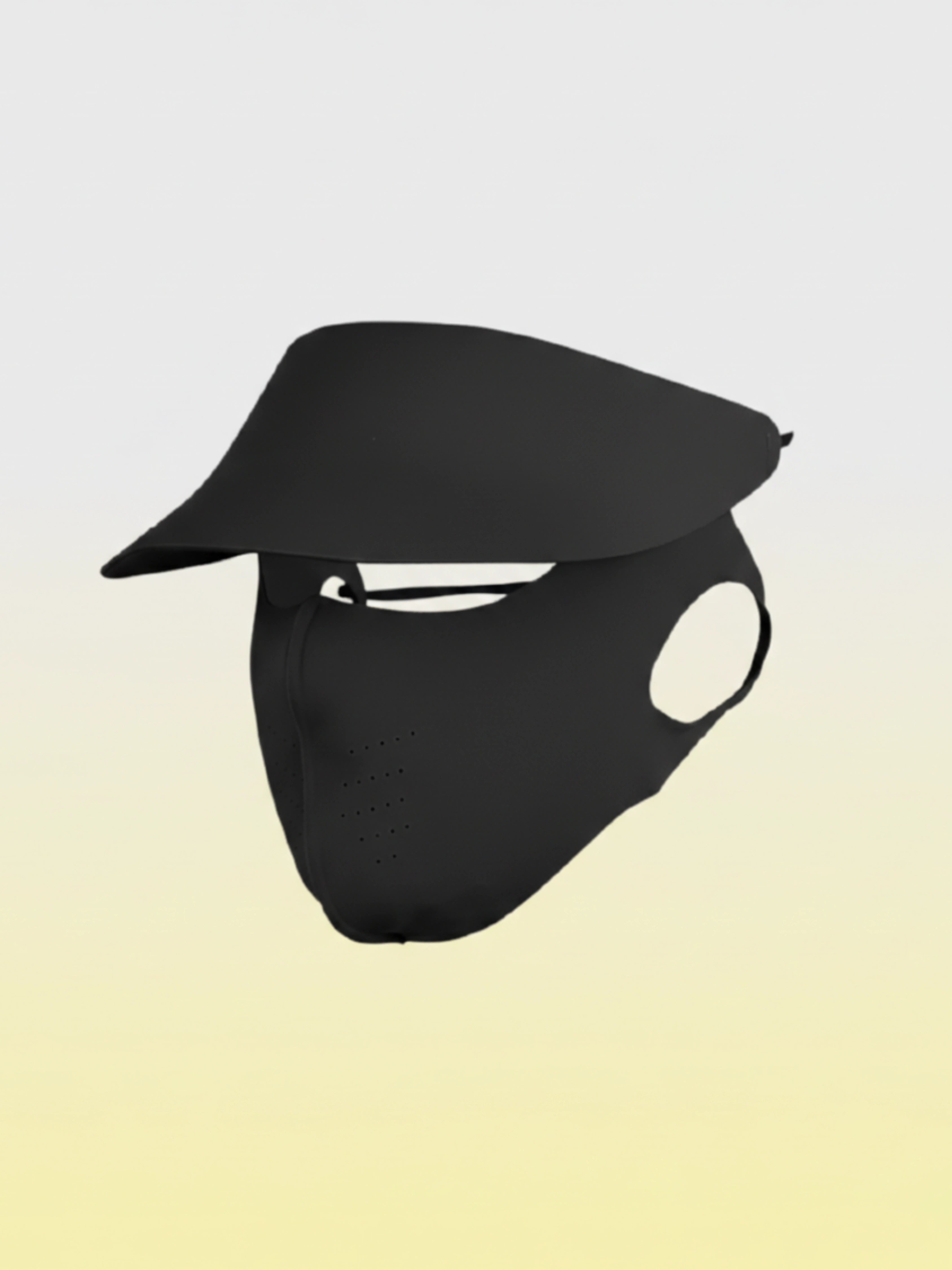 DITACHABLE Sunscreen visor & FACE mask
