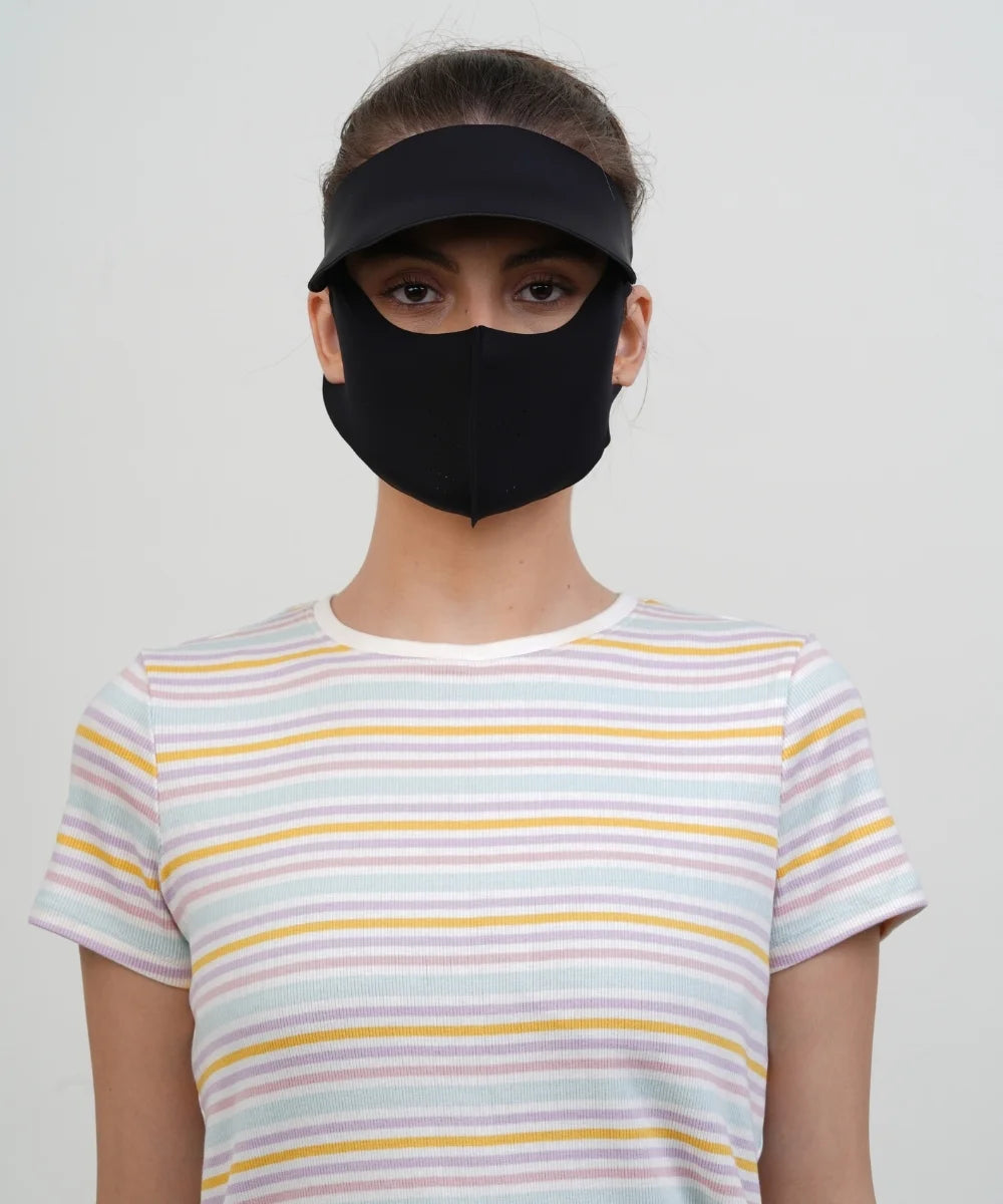 DITACHABLE Sunscreen visor & FACE mask