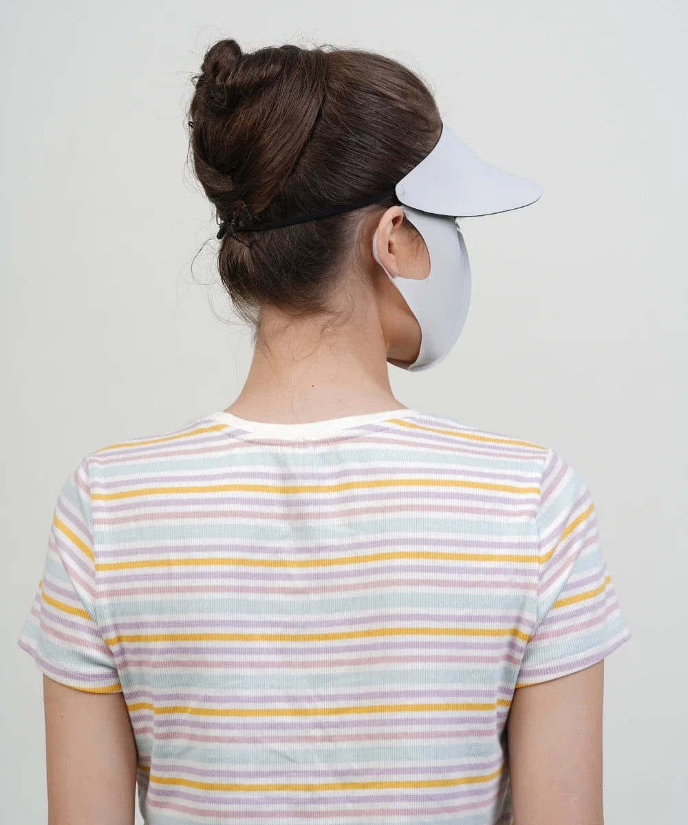 DITACHABLE Sunscreen visor & FACE mask