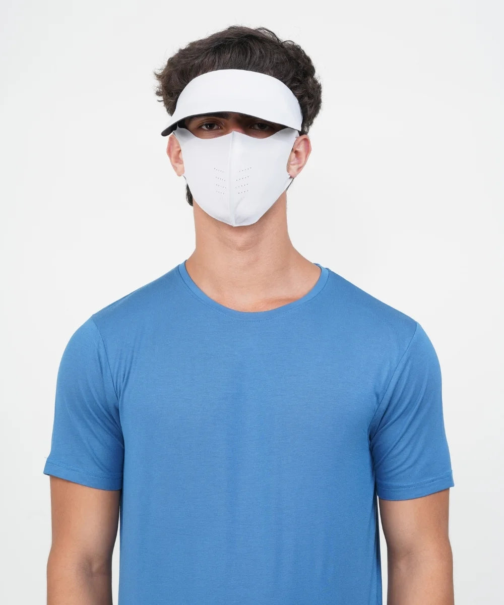 DITACHABLE Sunscreen visor & FACE mask