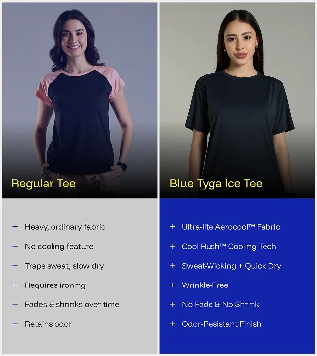 Women's Ice Tee - Cooler than your regular T-shirt