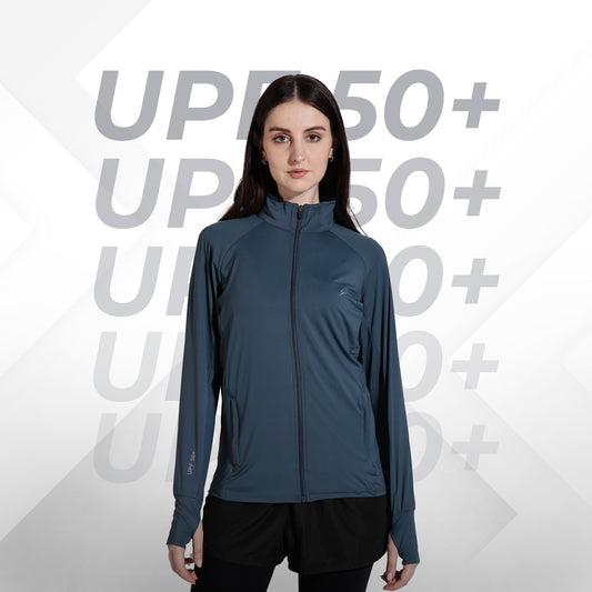 WOMENS SUNSCREEN JACKET ICE