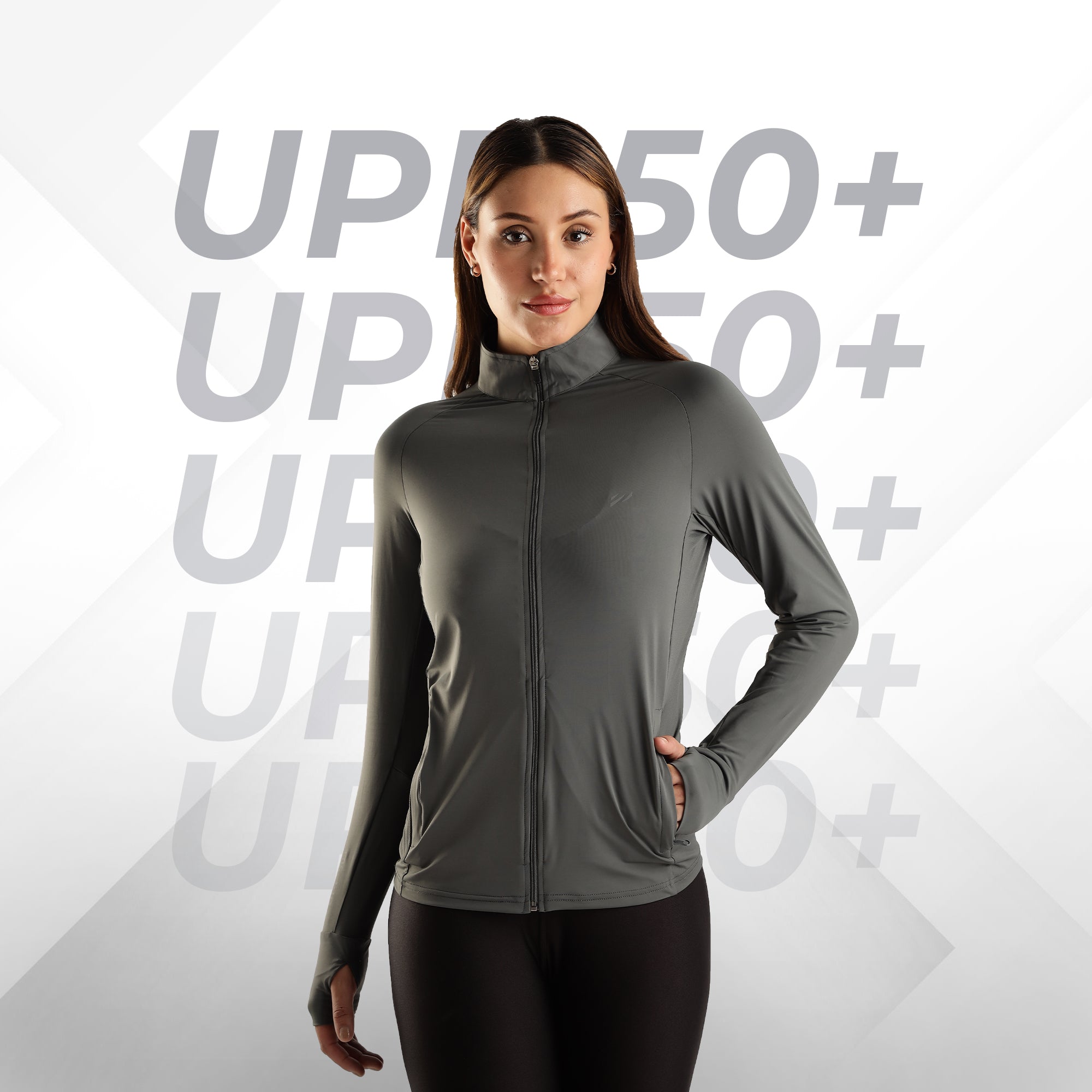 WOMENS SUNSCREEN JACKET ICE Pro
