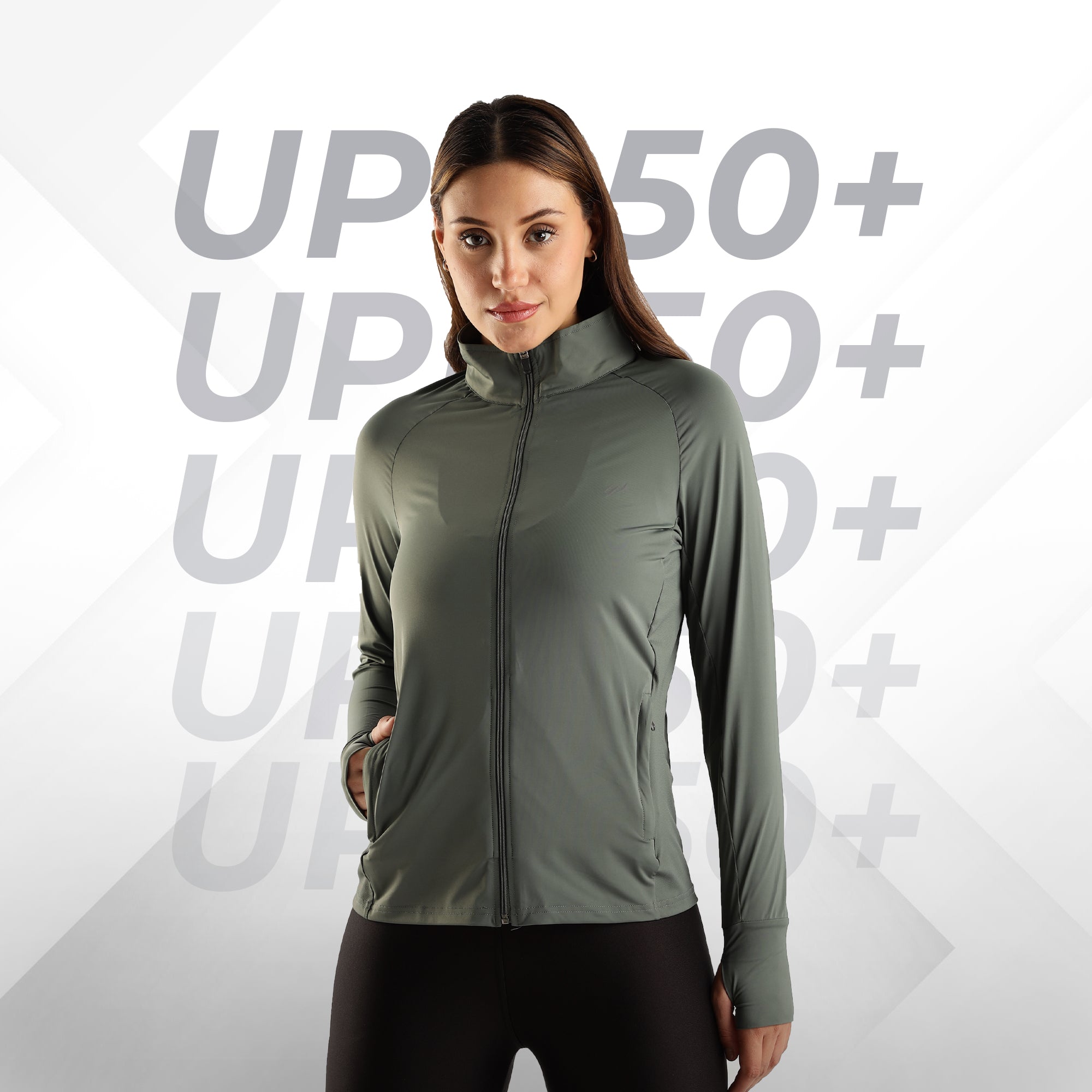 WOMENS SUNSCREEN JACKET ICE Pro