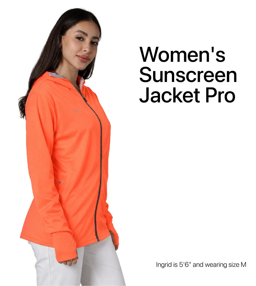 Women's Sunscreen Jacket Pro