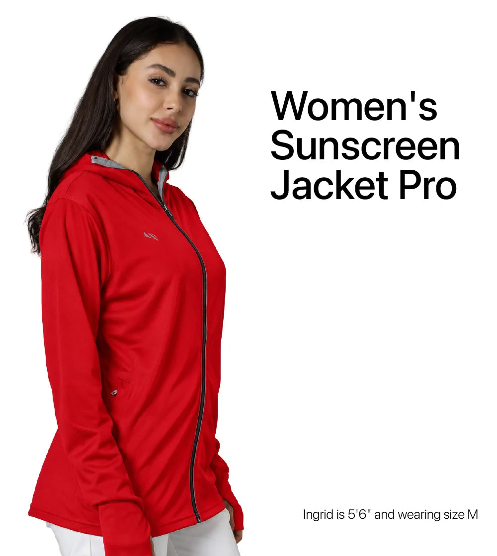 Women's Sunscreen Jacket Pro