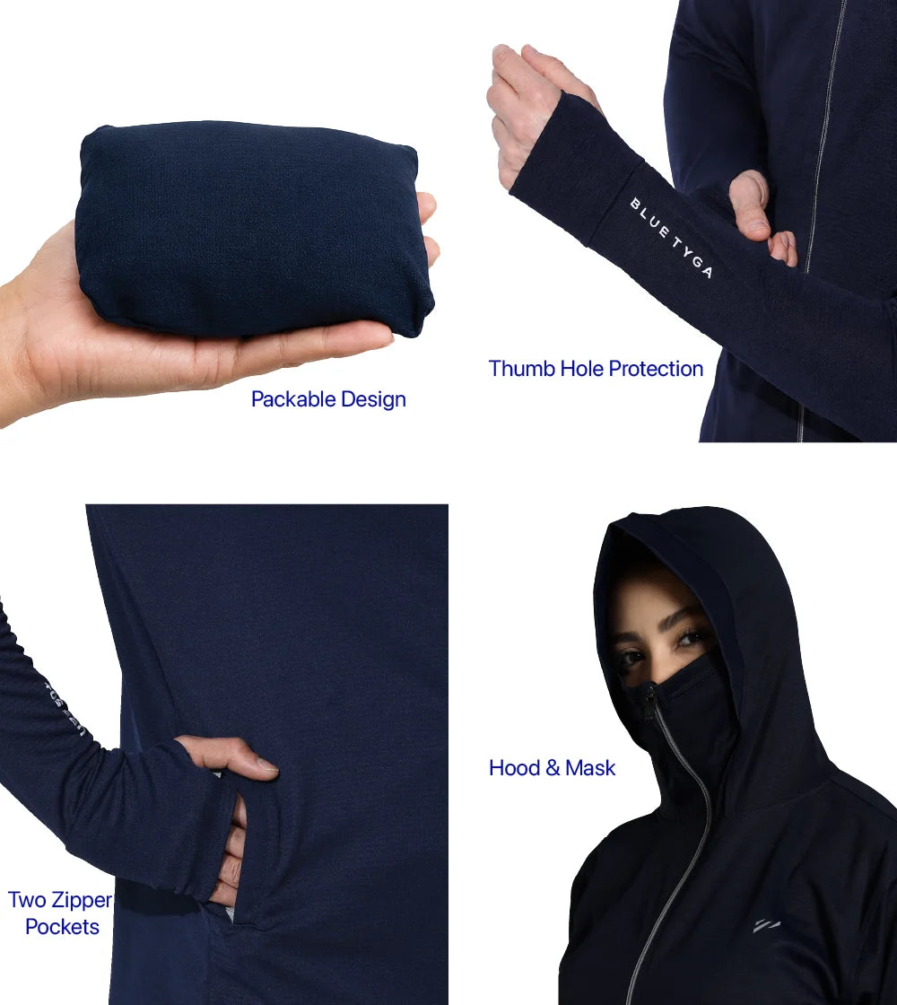 Women's Sunscreen Jacket Pro