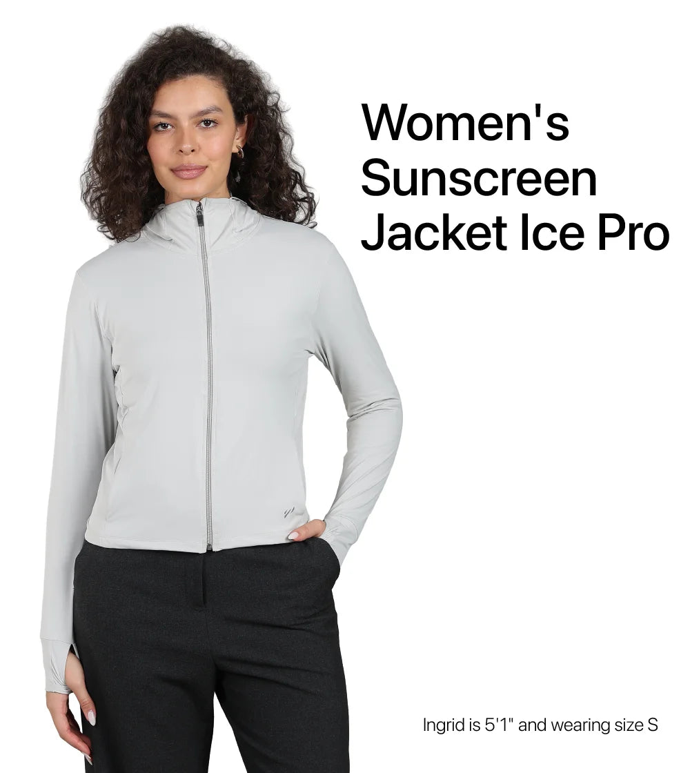 Womens Sunscreen Jacket Ice Pro