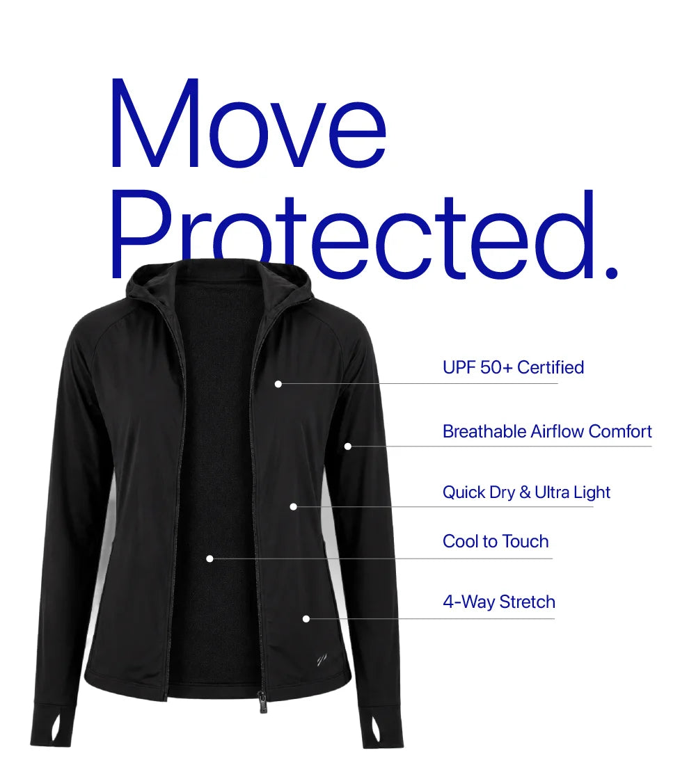Womens Sunscreen Jacket Ice Pro