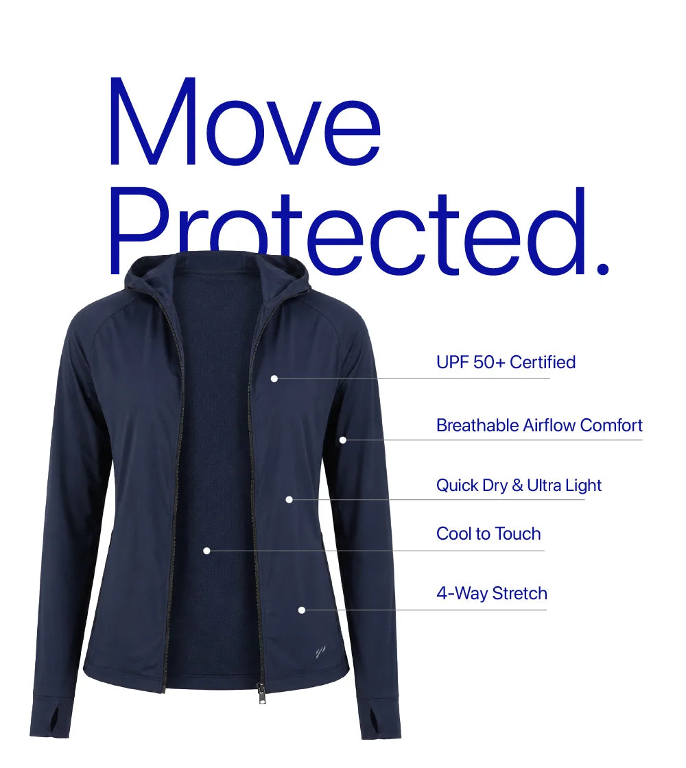 Womens Sunscreen Jacket Ice Pro