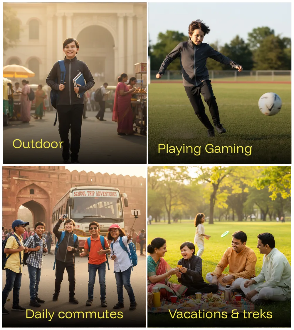 Kids Sunscreen Jacket