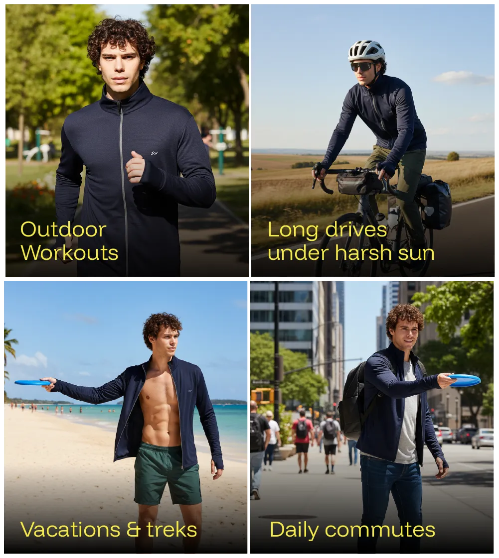 Sunscreen Jacket - The Ultimate Sun Protection Wear