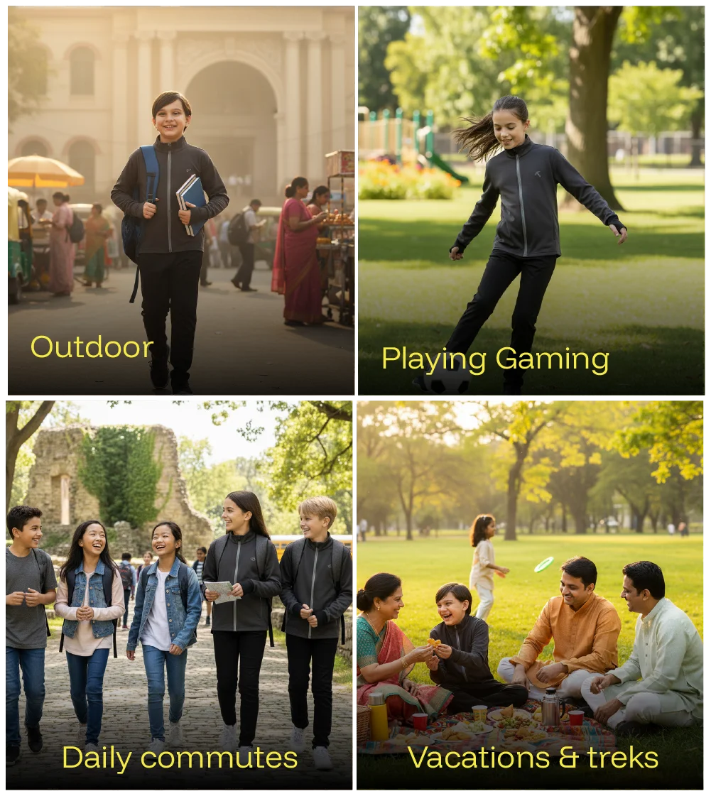 Kids Sunscreen Jacket