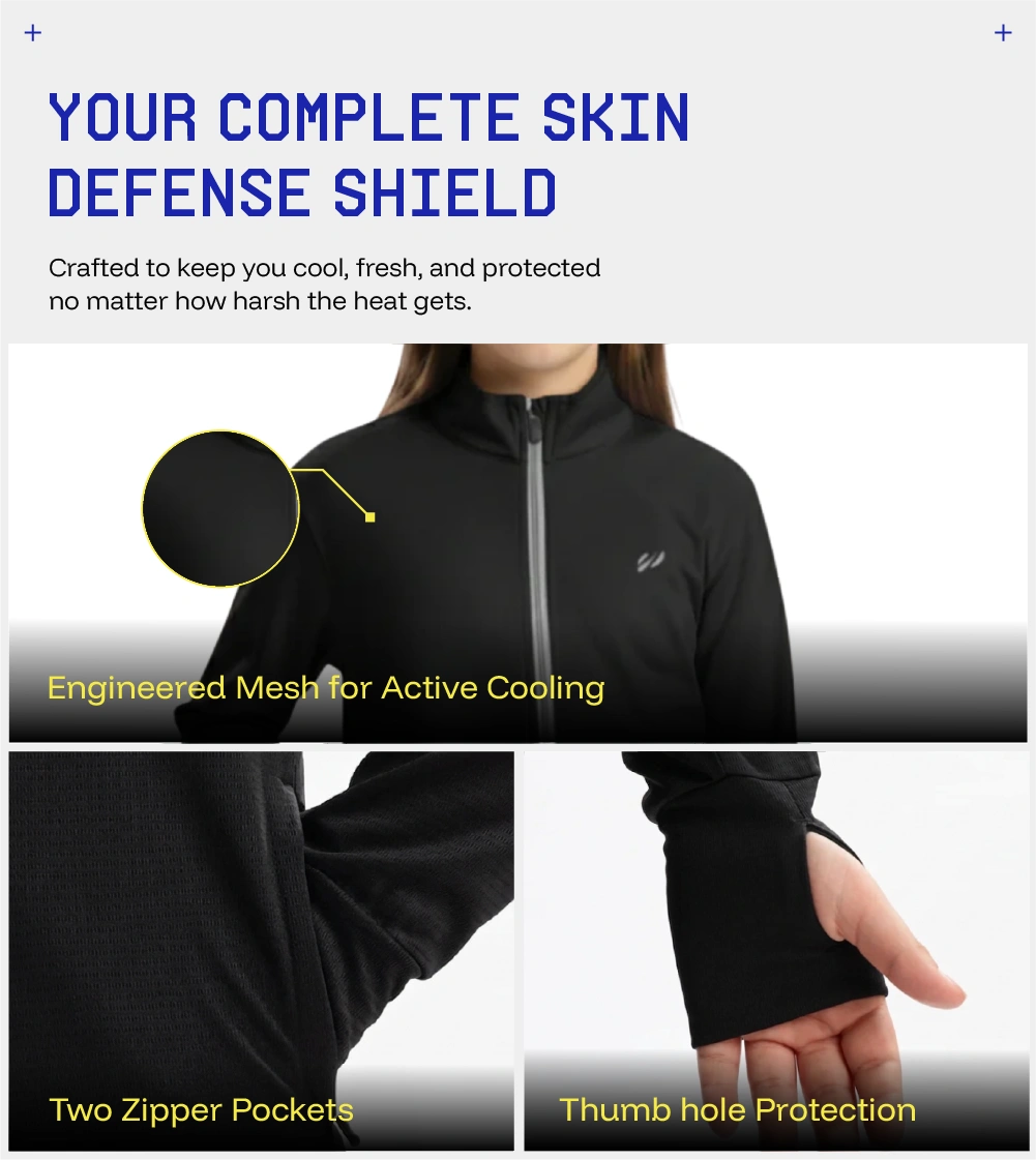 Girls Sunscreen Jacket