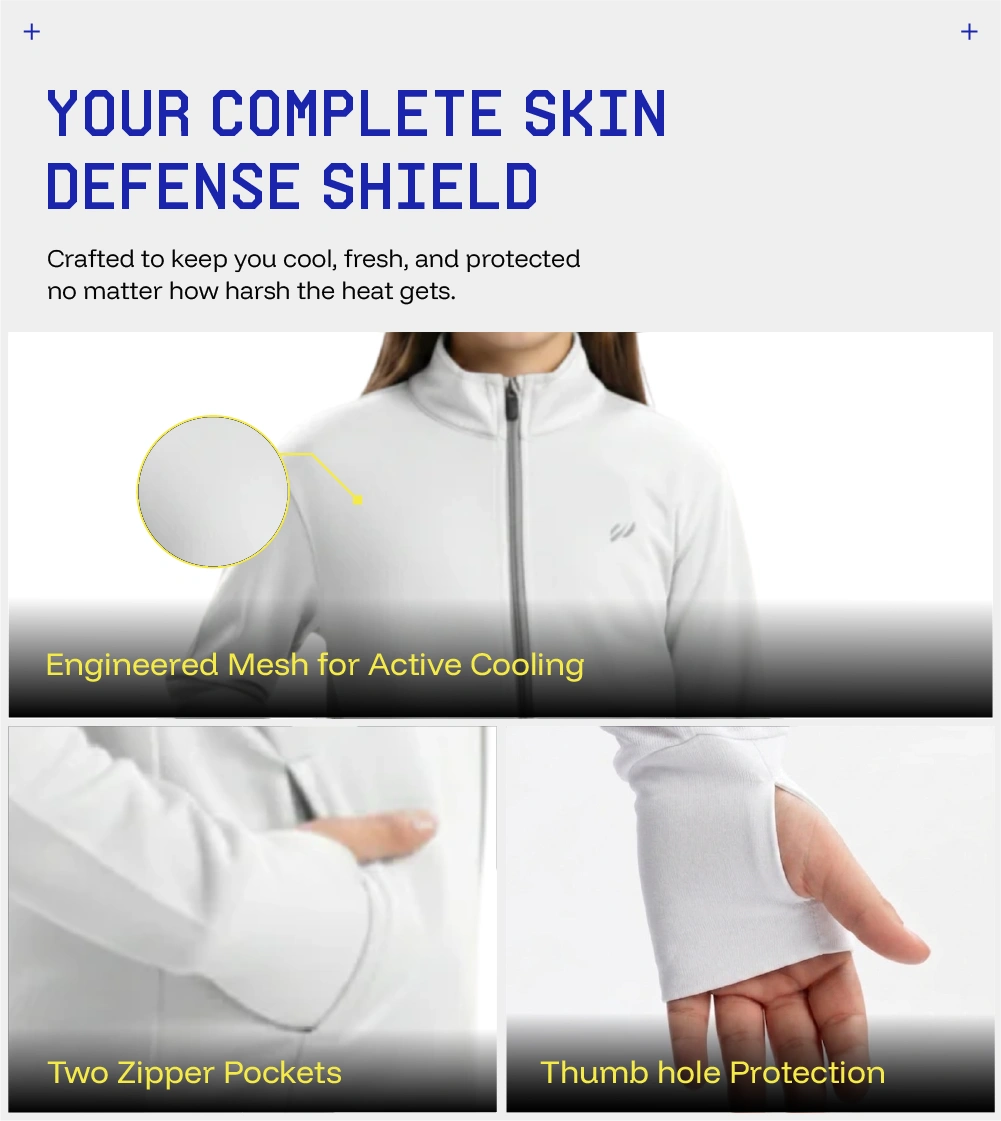 Girls Sunscreen Jacket