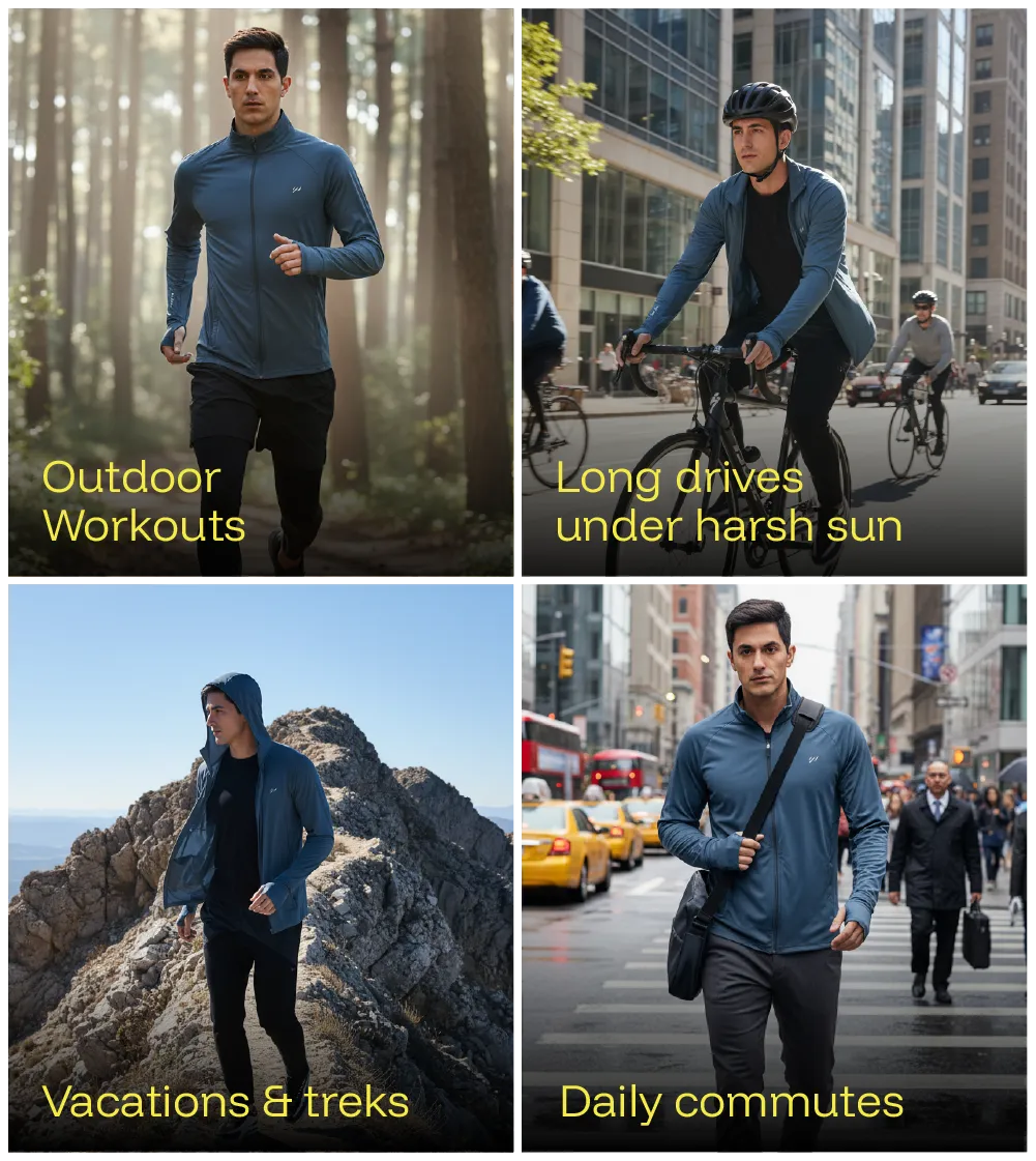 Sunscreen Jacket Ice