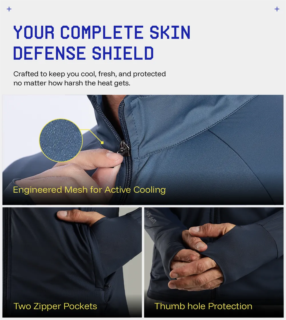 Sunscreen Jacket Ice