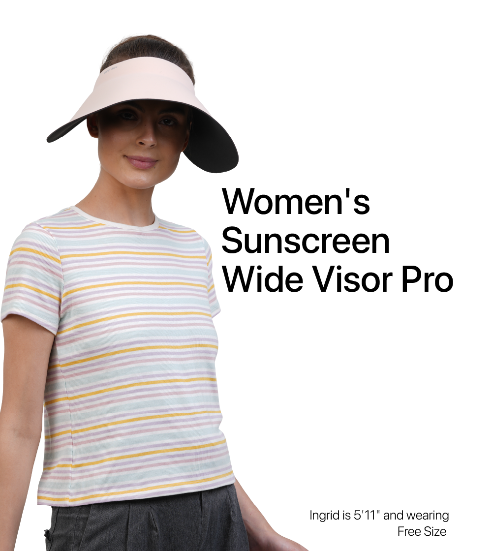 Women Sunscreen Wide Visor Pro