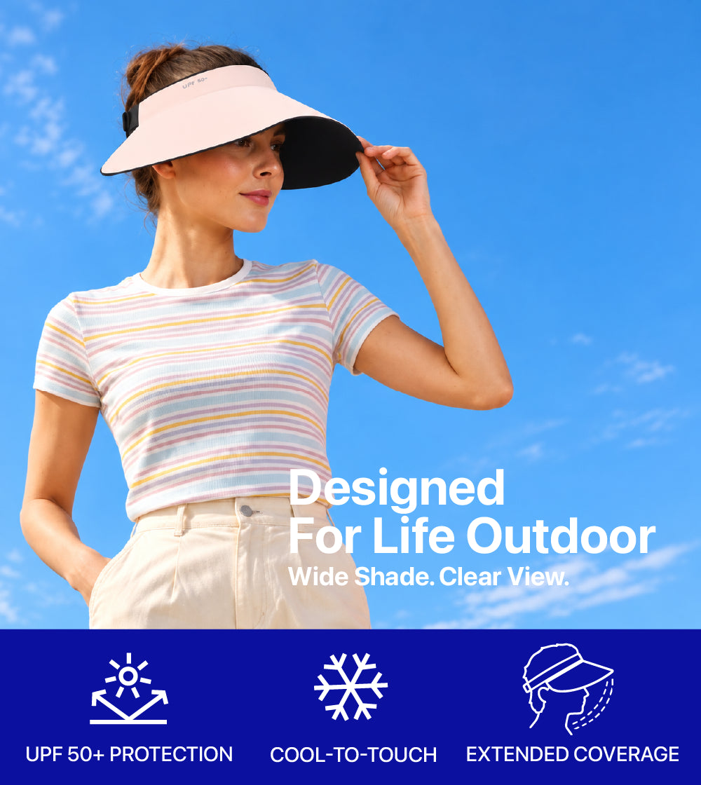 Women Sunscreen Wide Visor Pro