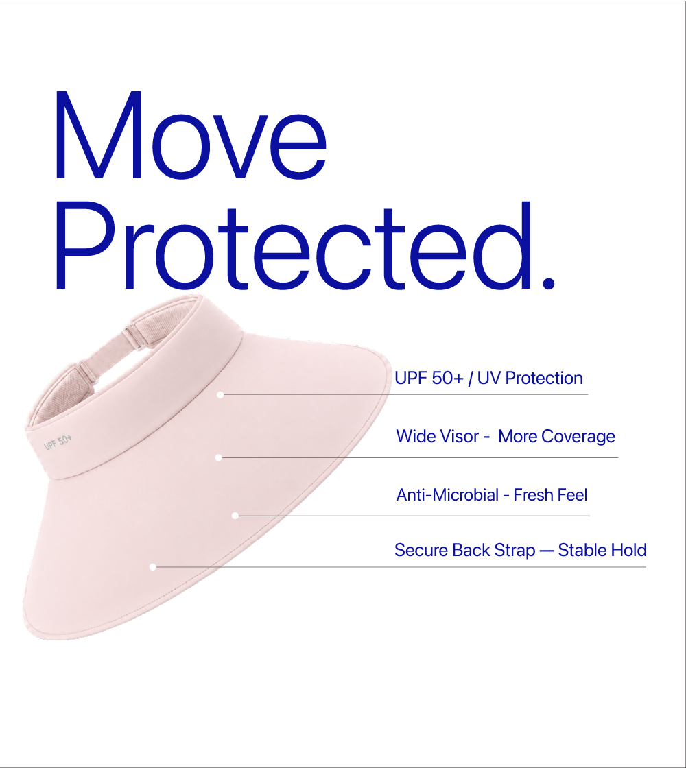 Women Sunscreen Wide Visor Pro