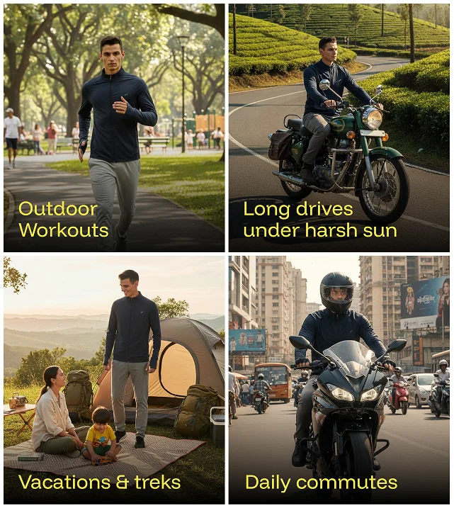 Sunscreen Jacket Ice