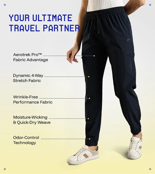 Women Travel Joggers Pro
