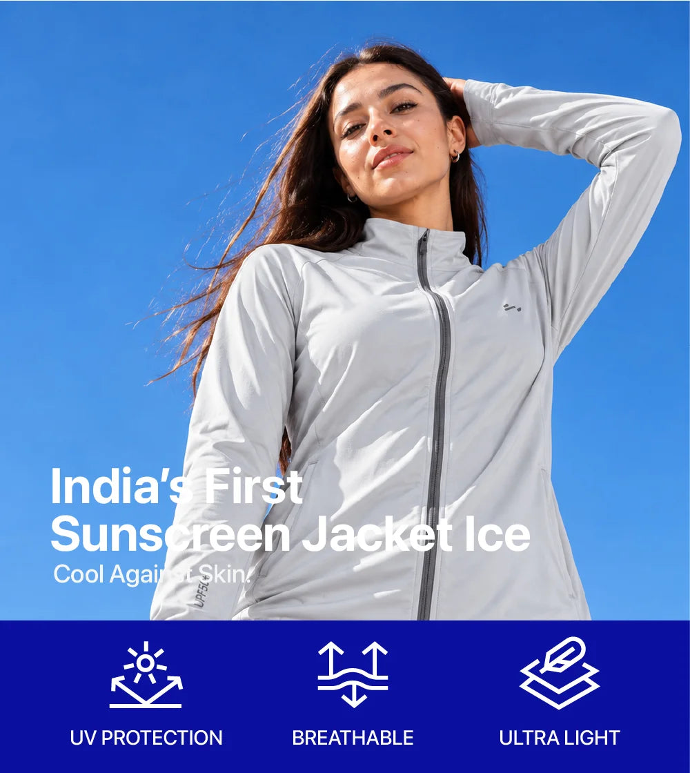 Womens Sunscreen Jacket Ice