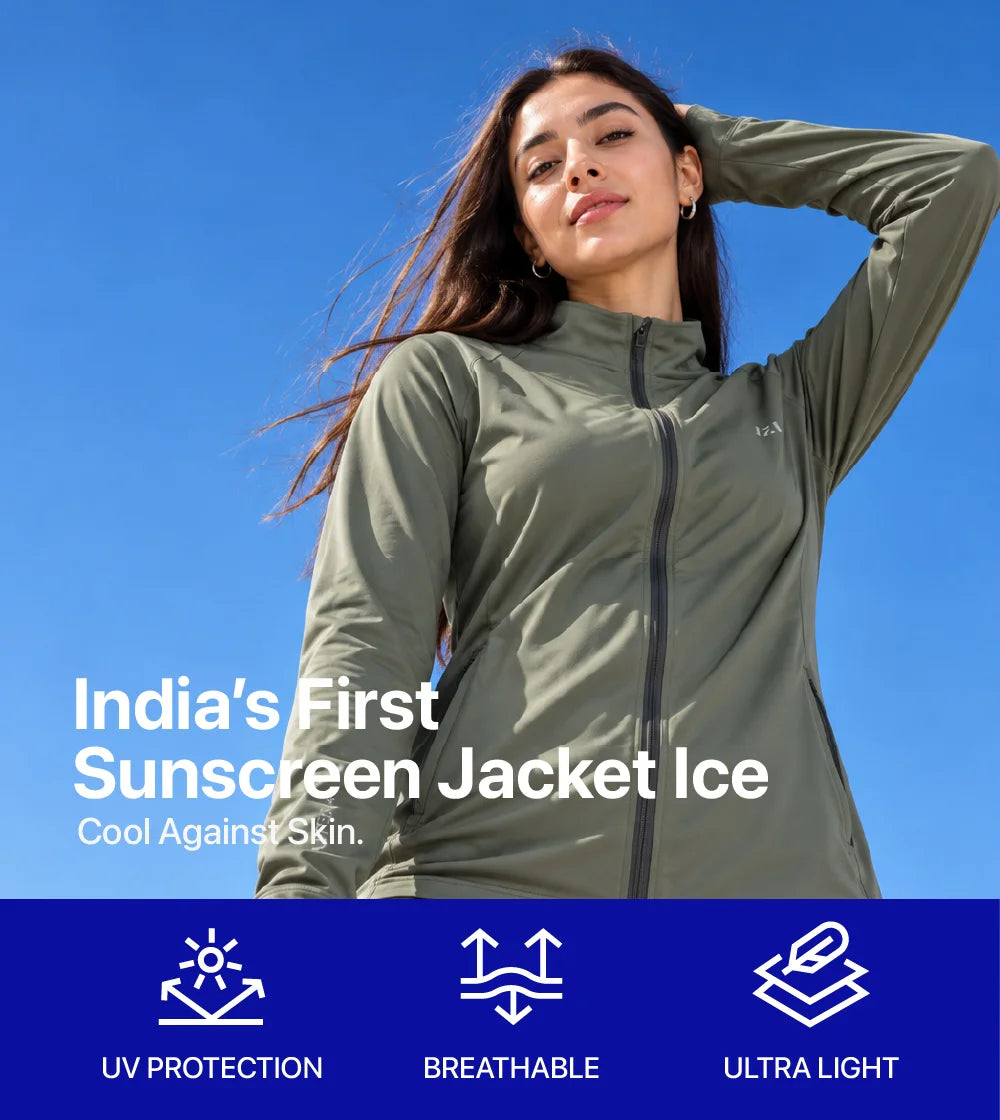Womens Sunscreen Jacket Ice