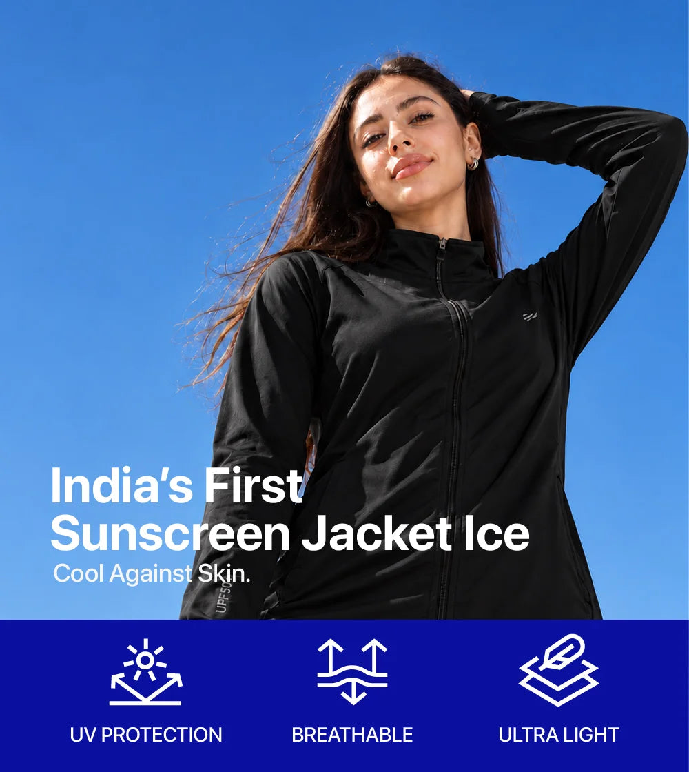 Womens Sunscreen Jacket Ice